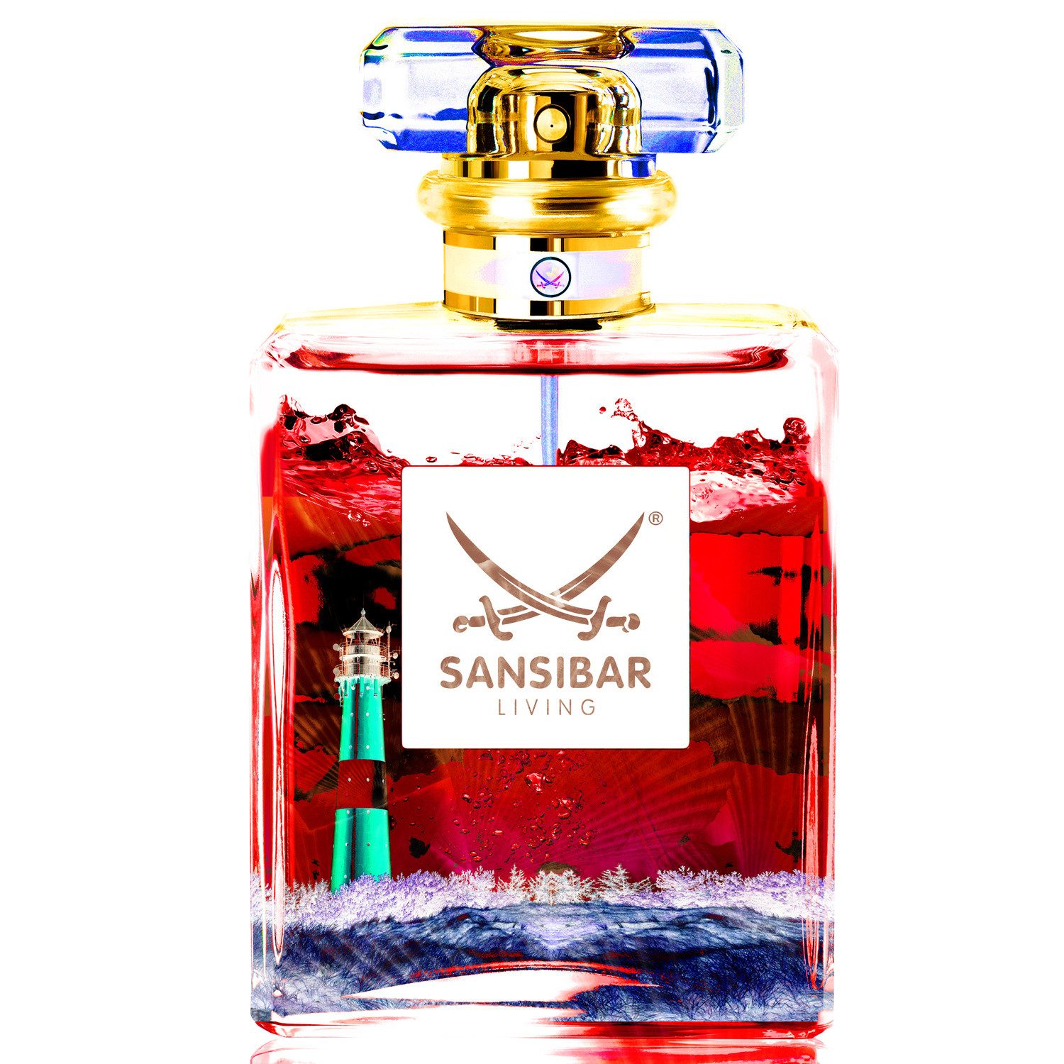 Sansibar Sylt Bild Acrylglasbild SANSIBAR Bottles BHT 50x50x5 cm Glasbild