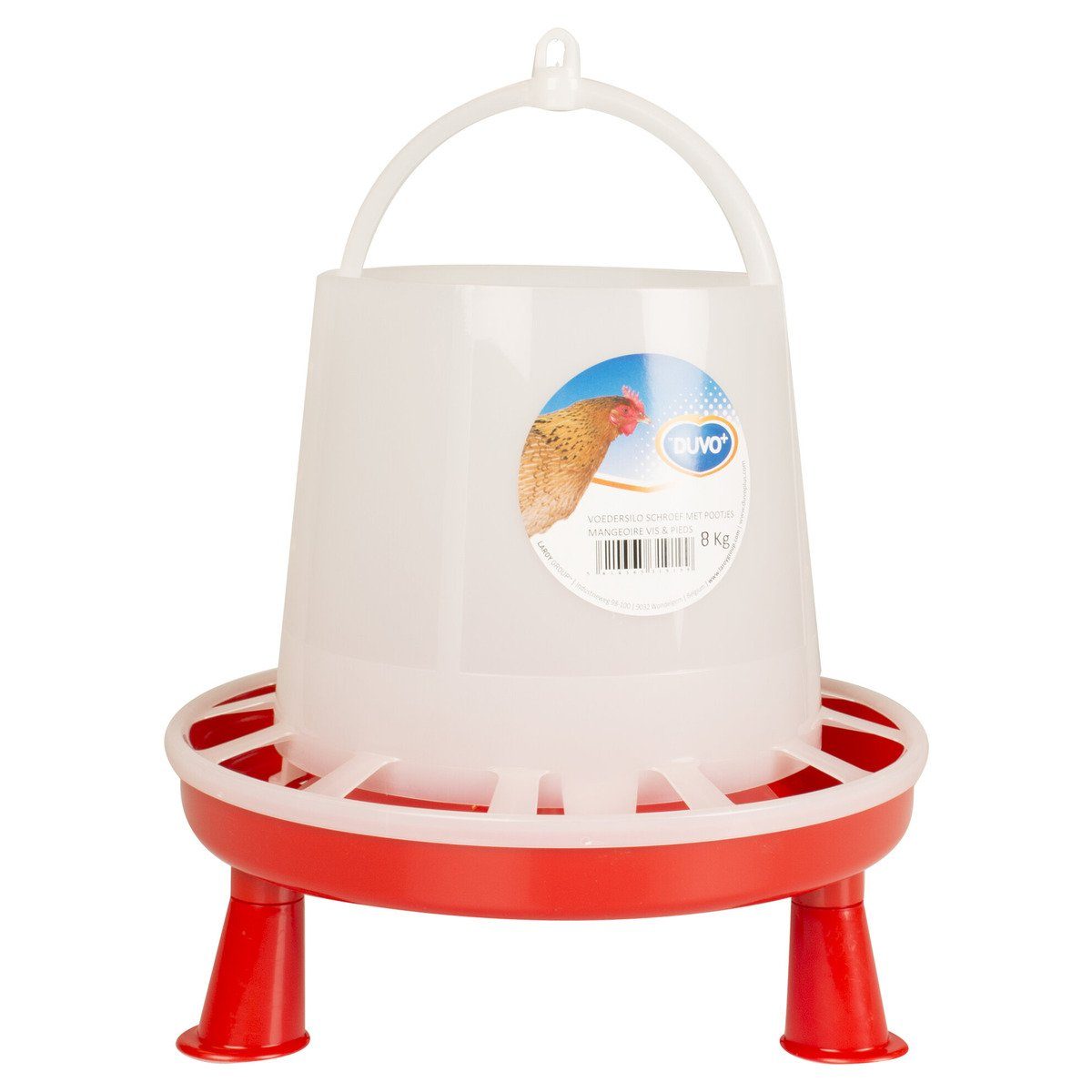 DUVO+ Futterspender Futtersilo mit Standfüßen