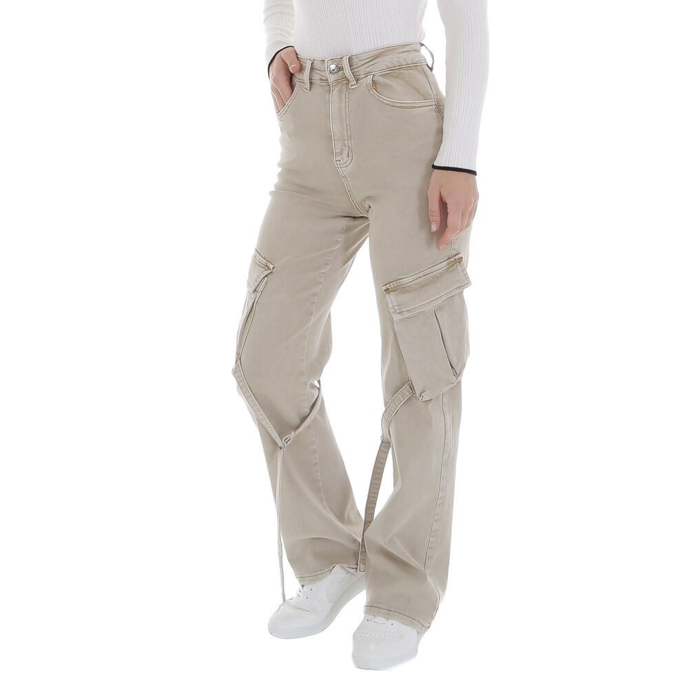 Ital-Design Cargojeans Damen Freizeit (87217134) Used-Look günstig online kaufen