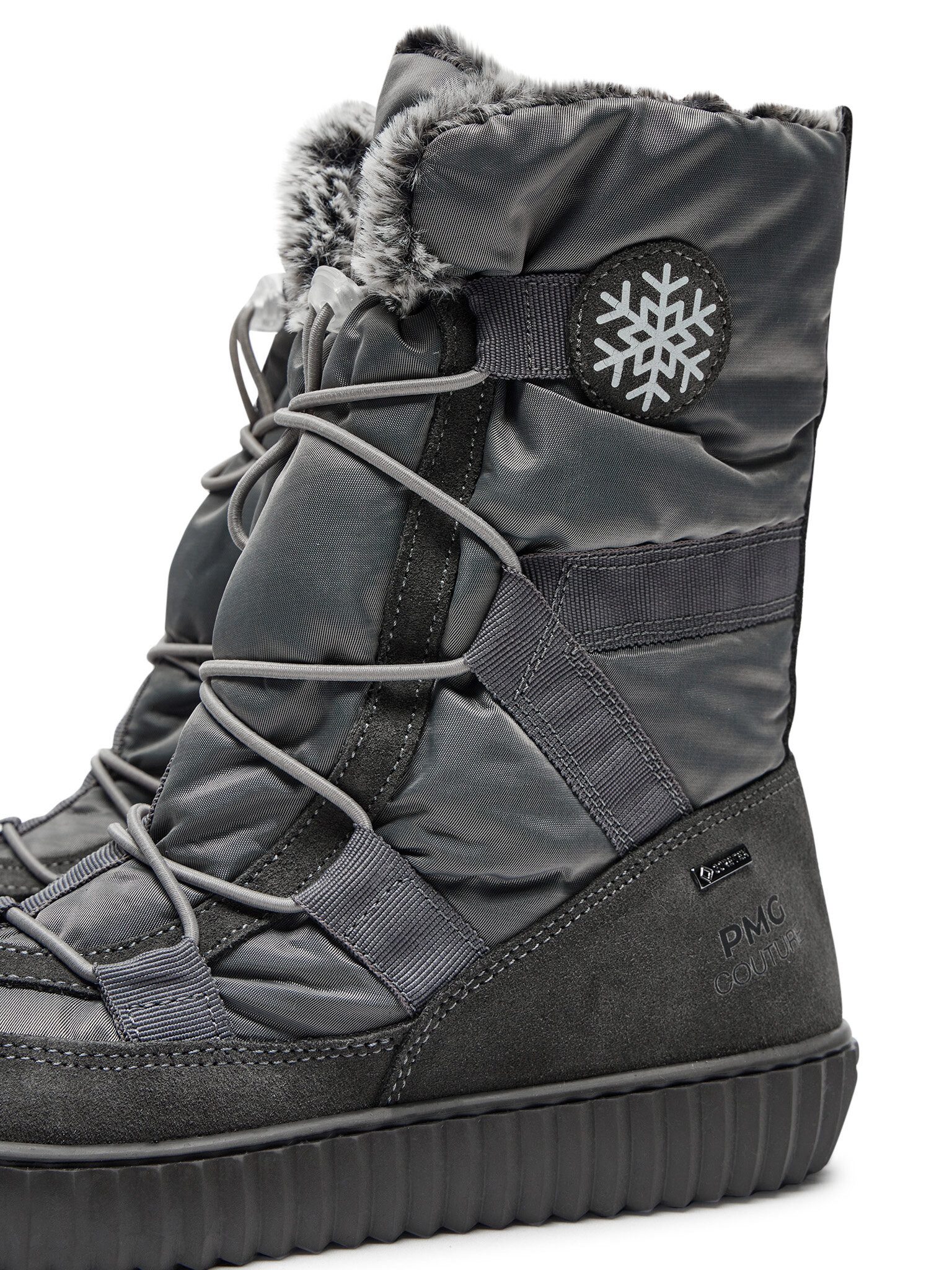 Primigi Primigi Schneeschuhe 6938111 D GORE-TEX Grau Schnürschuh