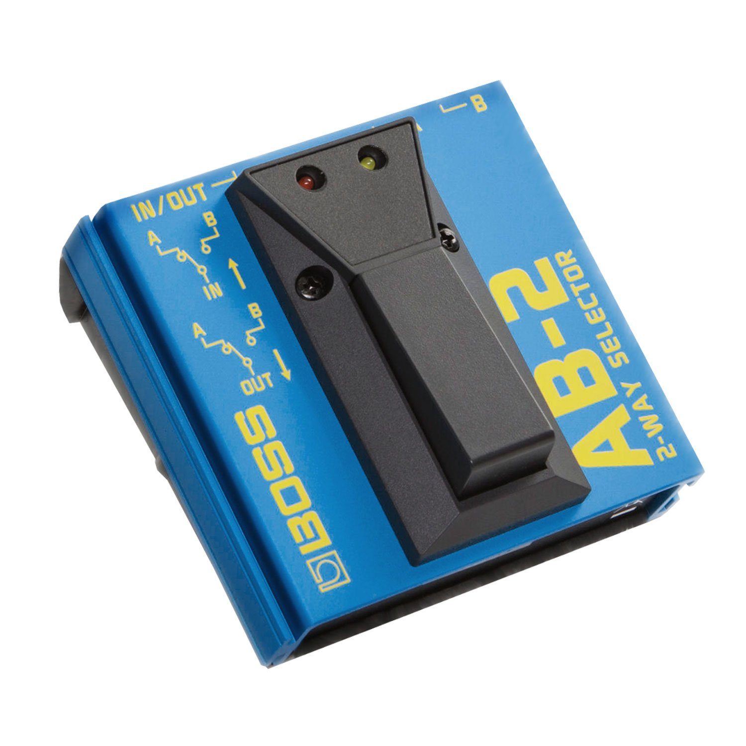Boss by Roland Musikinstrumentenpedal Boss AB-2 A/B-Schalter 2-Wege Fußschalter, (2-Wege Fußschalter)