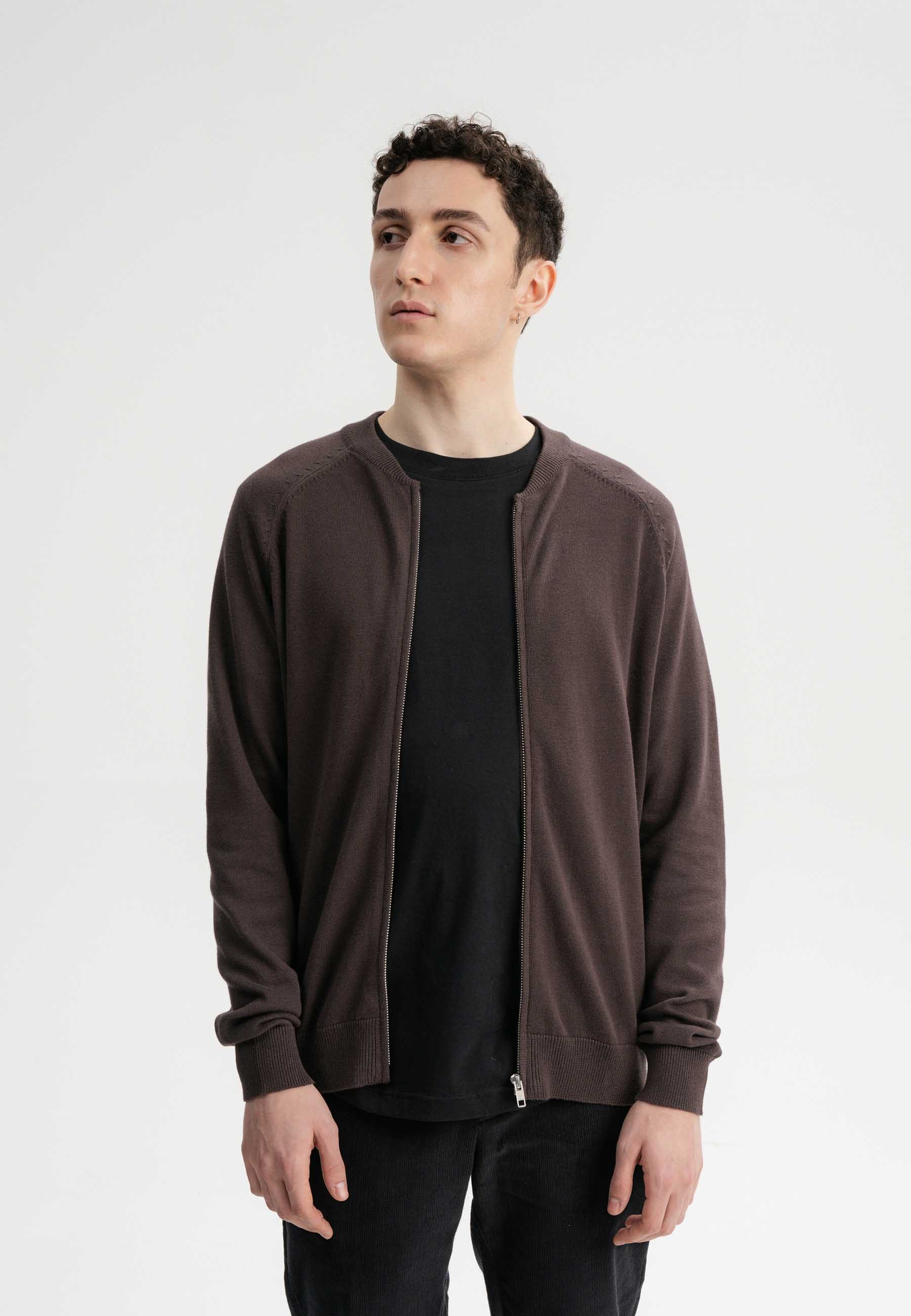 MELA Cardigan Herren Strick Jacke SHAMIAL günstig online kaufen