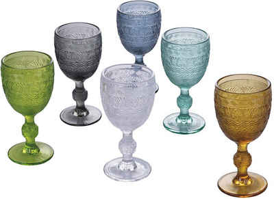 Villa d'Este Weinglas »New Mexico«, Glas, Gläser-Set für 6 Personen