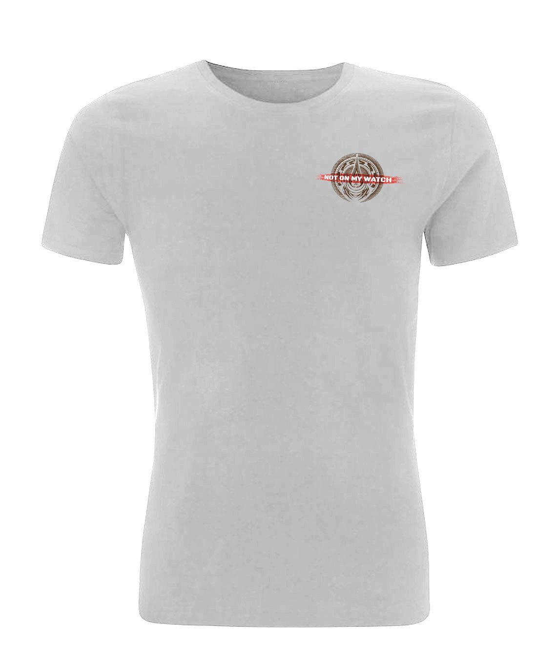 UF PRO T-Shirt Not on my Watch Tee Jet Grey