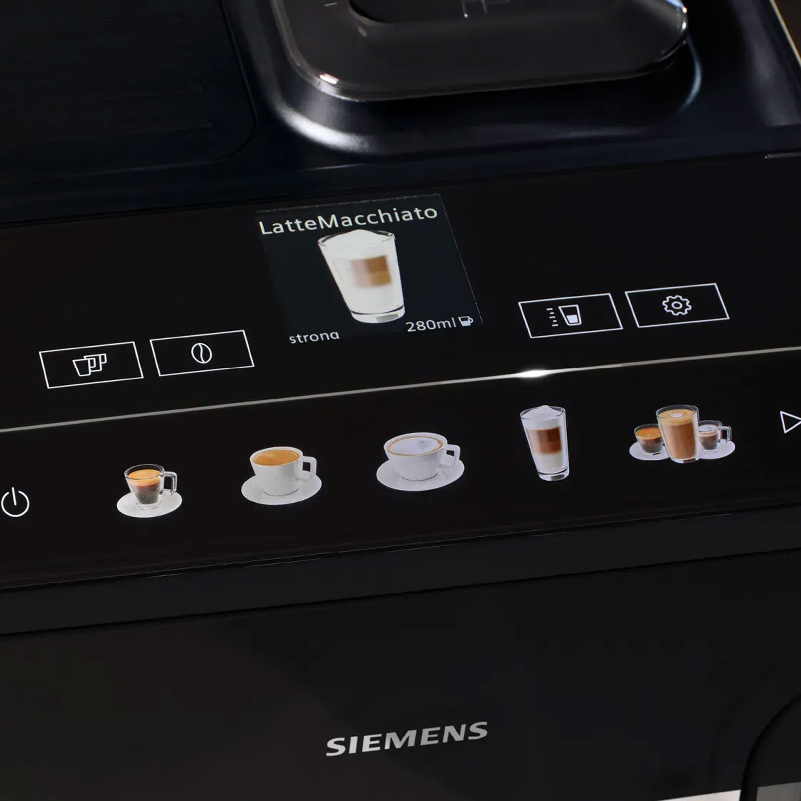 SIEMENS Kaffeevollautomat TP515D01, ceramDrive, abnehmbare Brüheinheit, autoMilk Clean