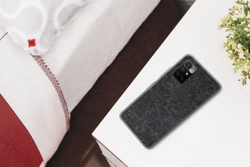 MuchoWow Handyhülle Beton - Grau - Textur - Retro - Industriell, Phone Case, Handyhülle Xiaomi Redmi 10, Silikon, Schutzhülle