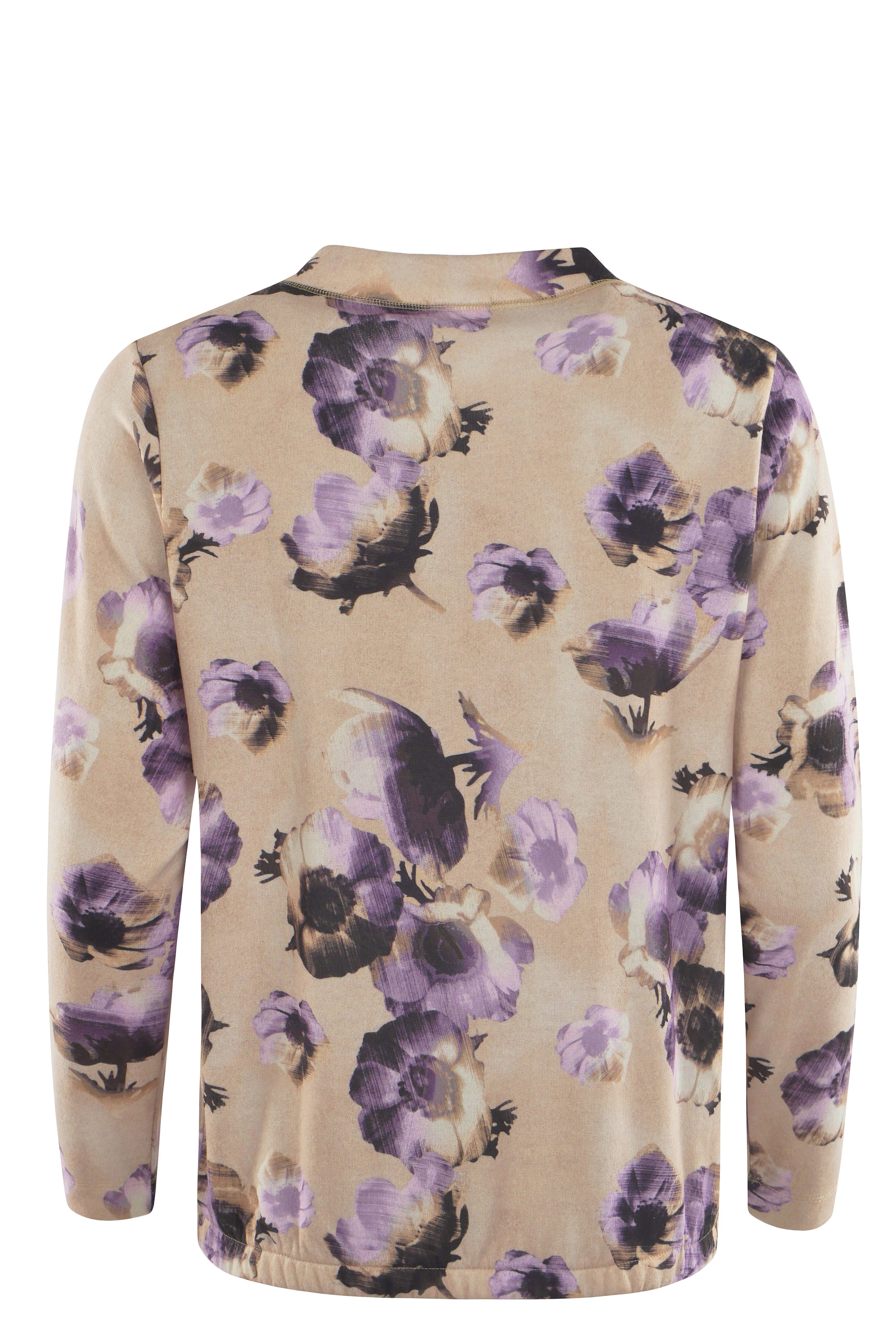 Hajo Sweatshirt Damen Sweatshirt mit Stehkragen günstig online kaufen