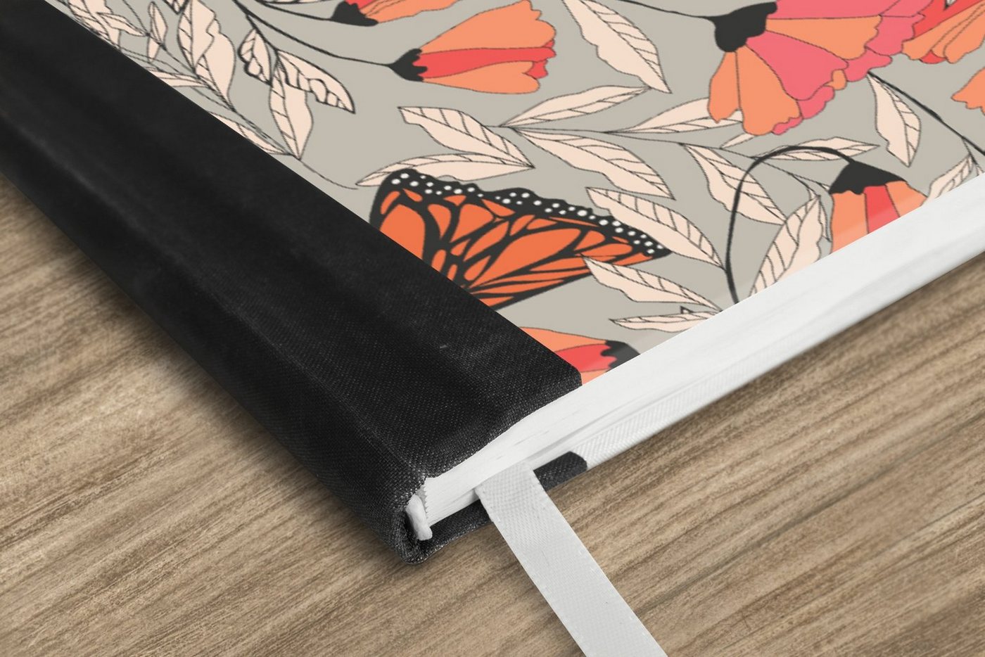 Thumbnail - MuchoWow Notizbuch Schmetterlinge - Muster - Tiere, Notebook, Notizblock a5, Tagebuch, Journal Liniert