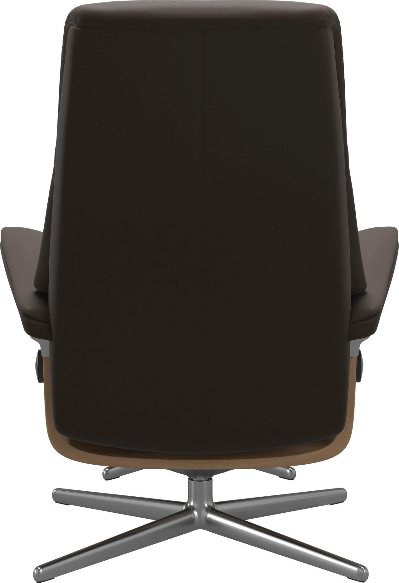 Stressless® Relaxsessel View, mit Cross Base, Größe S, M & L, Holzakzent Eiche