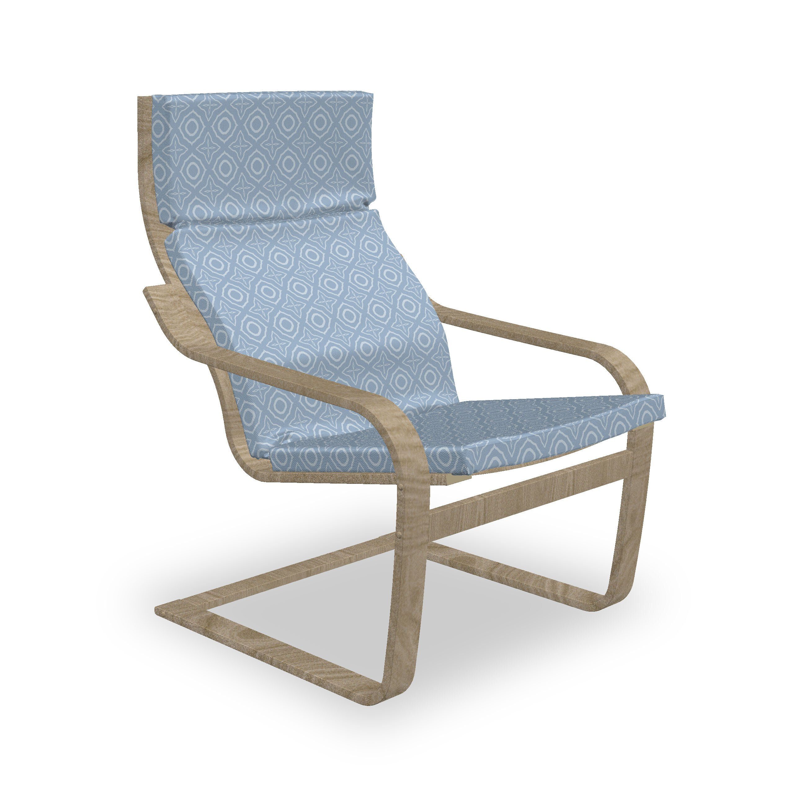 Reißverschluss, mit geometrisch Abstrakte Stuhlkissen Sitzkissen Stuhlkissen und mit Hakenschlaufe Abakuhaus Motive weiche