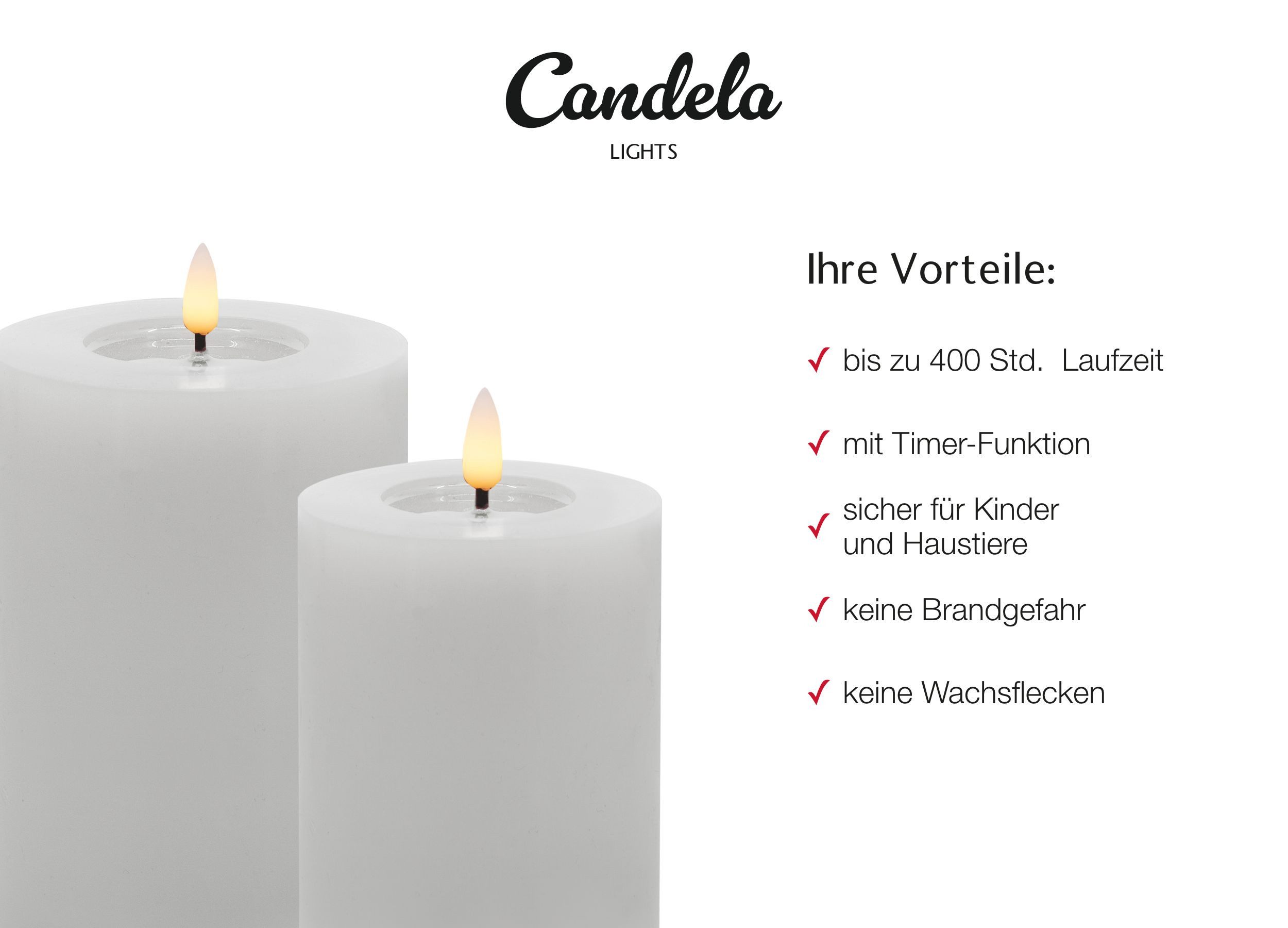 LC Home LED-Kerze LED Kerzen Set günstig online kaufen