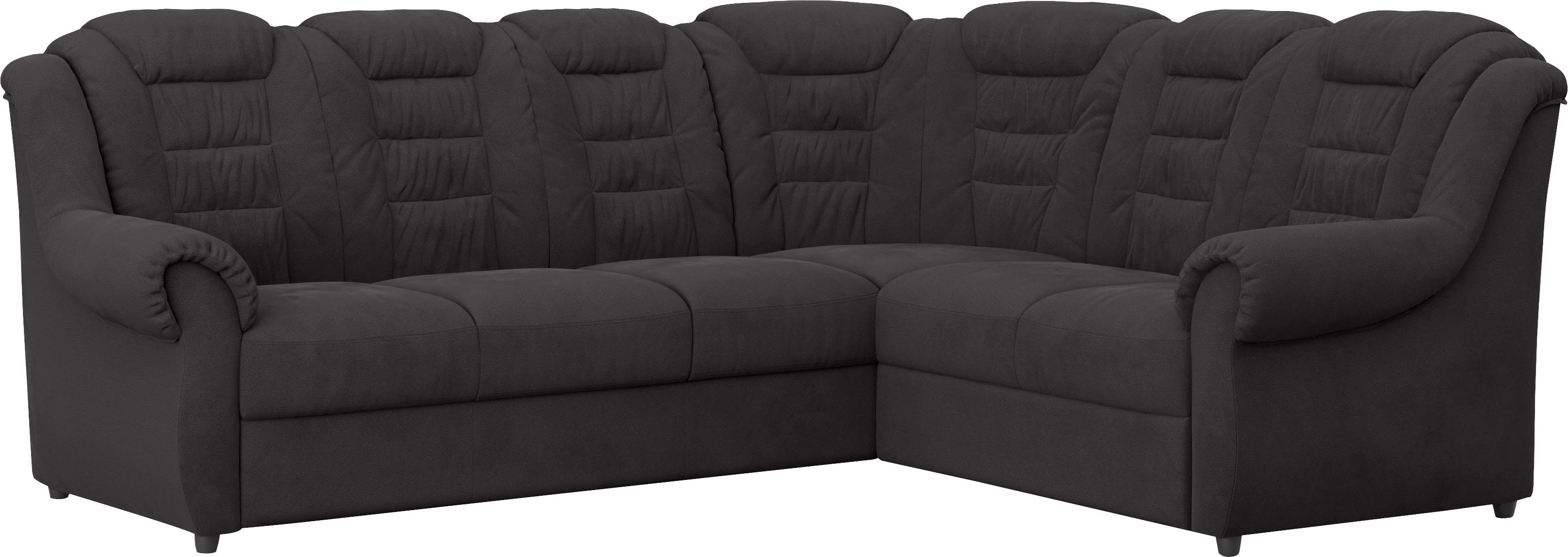 Home affaire Ecksofa "Boston L-Form", mit hoher Rückenlehne, wahlweise mit günstig online kaufen