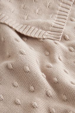 Babydecke Gepunktete Baby-Strickdecke aus 100 % Baumwolle, Next