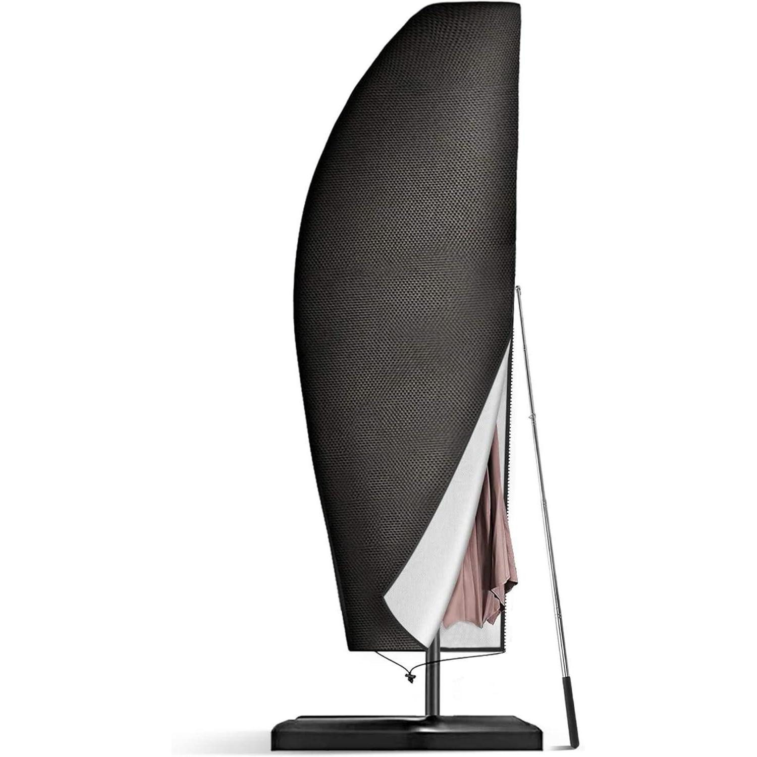 Seyila Home Sonnenschirm-Schutzhülle Sonnenschirm Schutzhülle Ampelschirm 2m-4m Ø 200 cm Ø 300 cm Ø400 cm