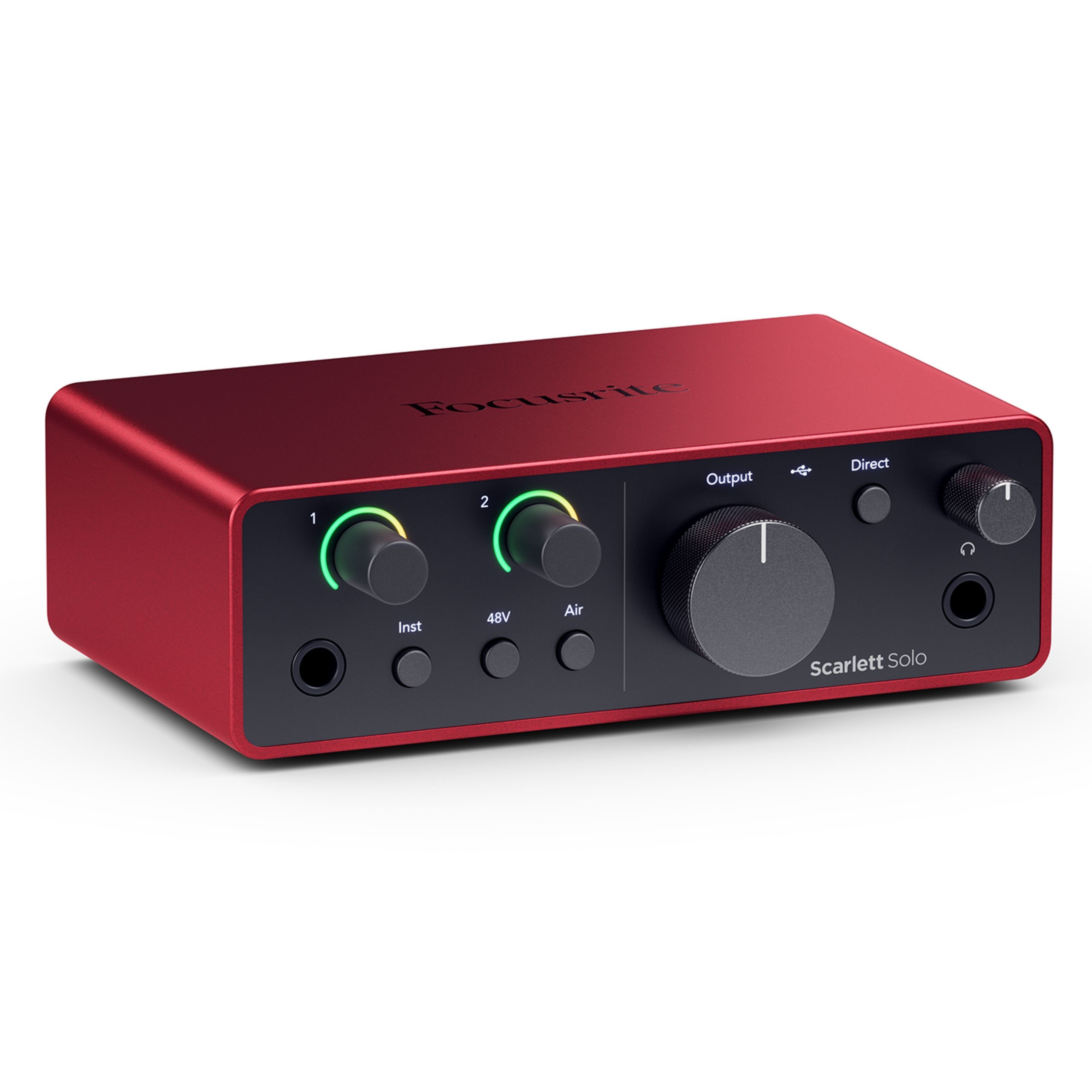 Focusrite Digitales Aufnahmegerät (Scarlett Solo 4th Gen - Audio Interface)