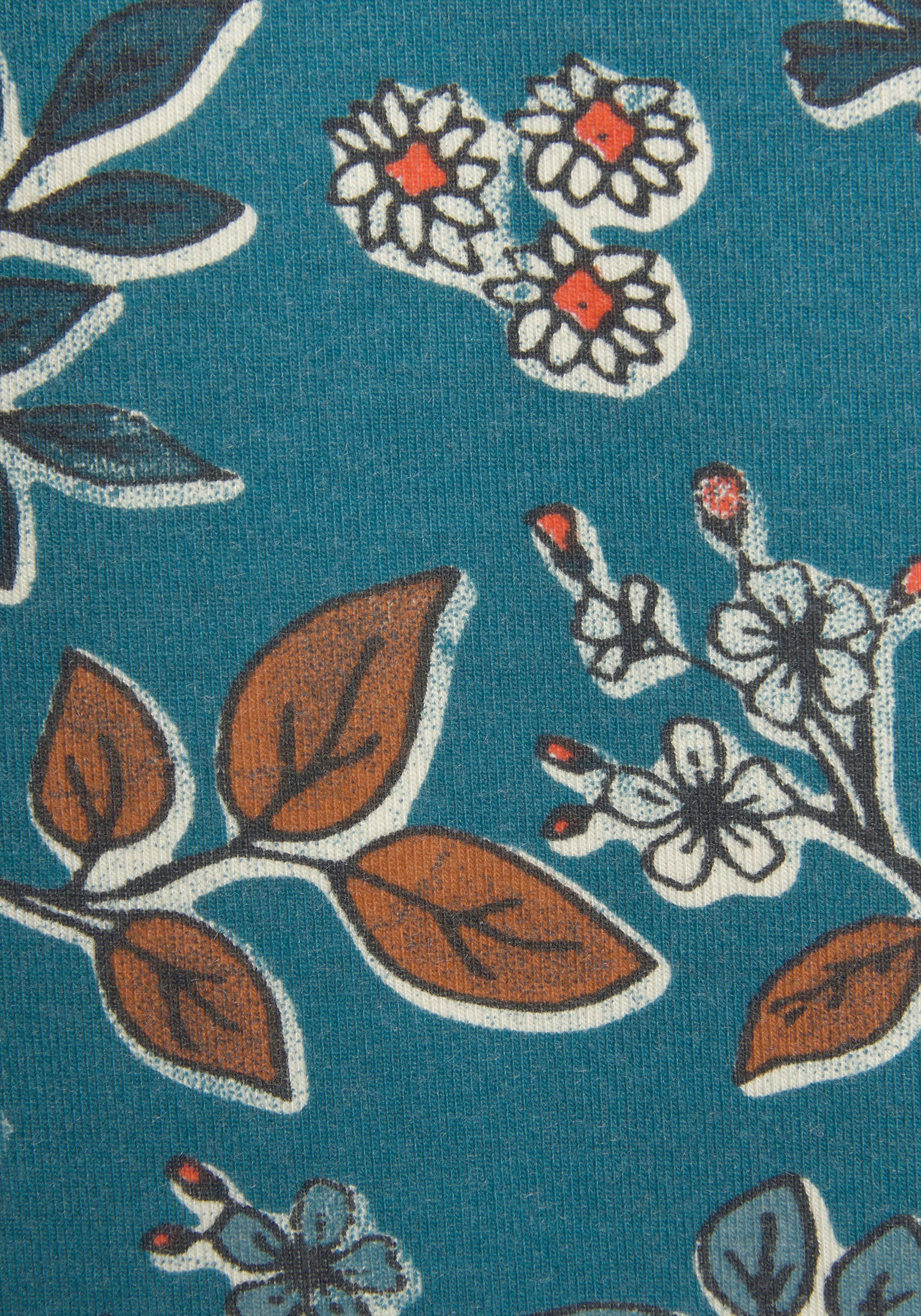 LASCANA Negligé im Blumen Allover-Druck