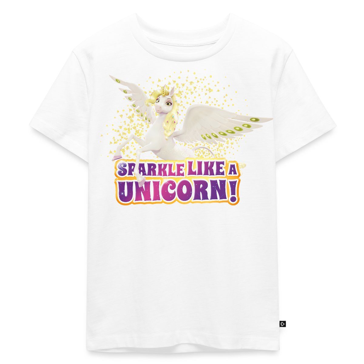 T-Shirt Mia and Me Onchao Glitzer Wie Ein Einhorn Kinder Premium T-Shirt