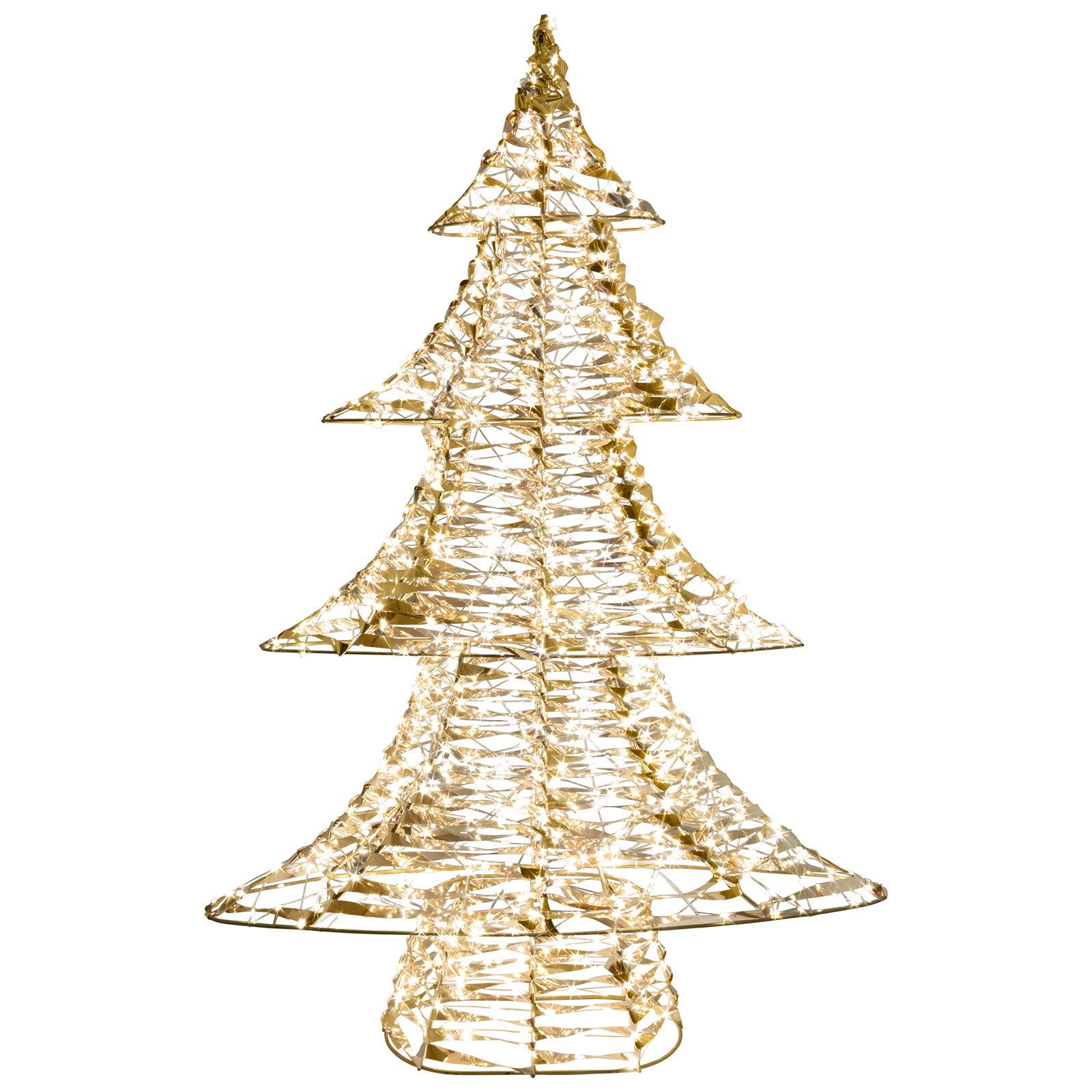 Christmas Paradise Künstlicher Weihnachtsbaum LED Weihnachtsbaum 100cm, Weihnachtsbaum, Timerfunktion: 6 Stunden an / 18 Stunden aus