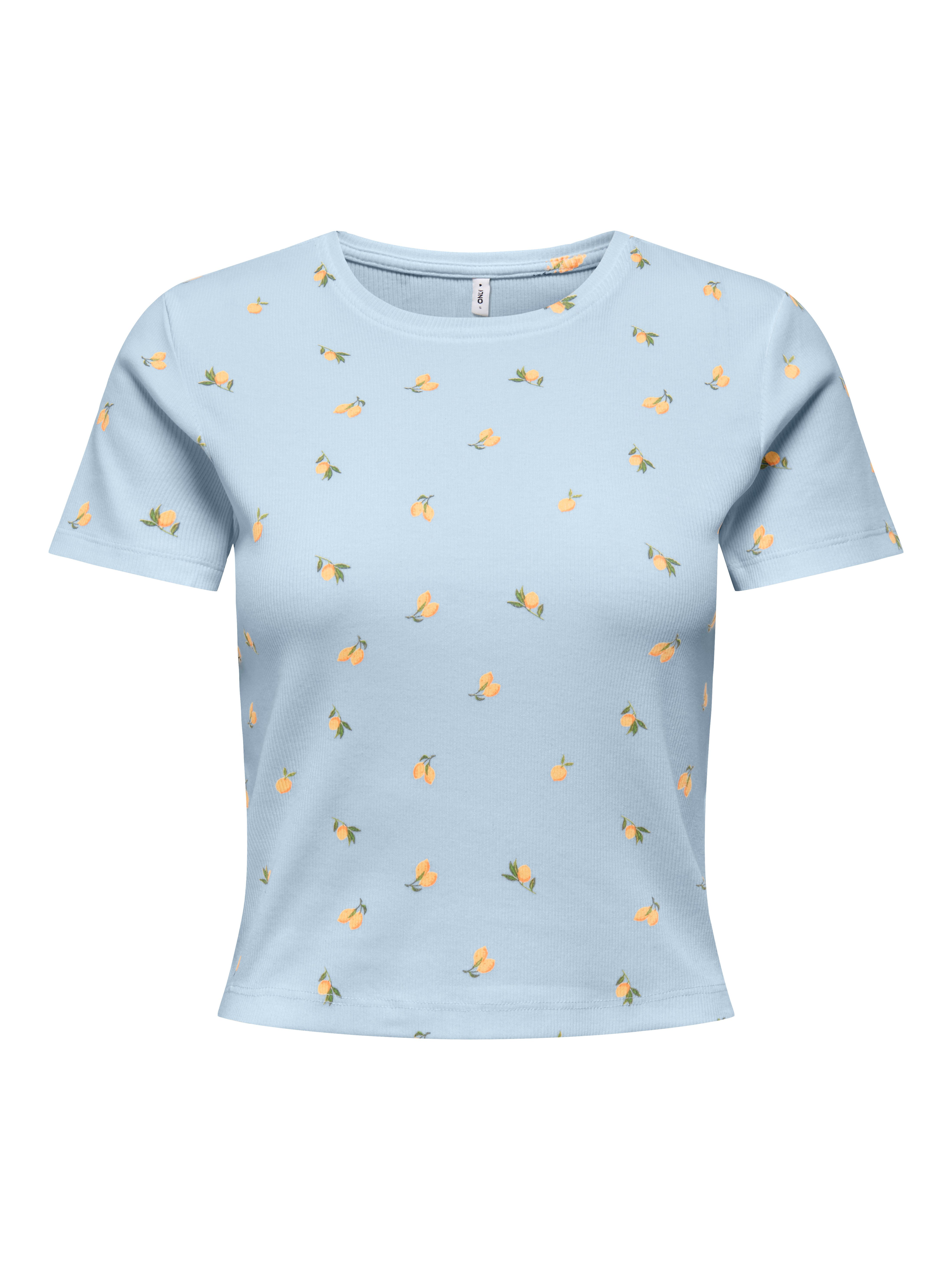 Kurzarmshirt ONLFENJA LIFE SS AOP TOP JRS NOOS