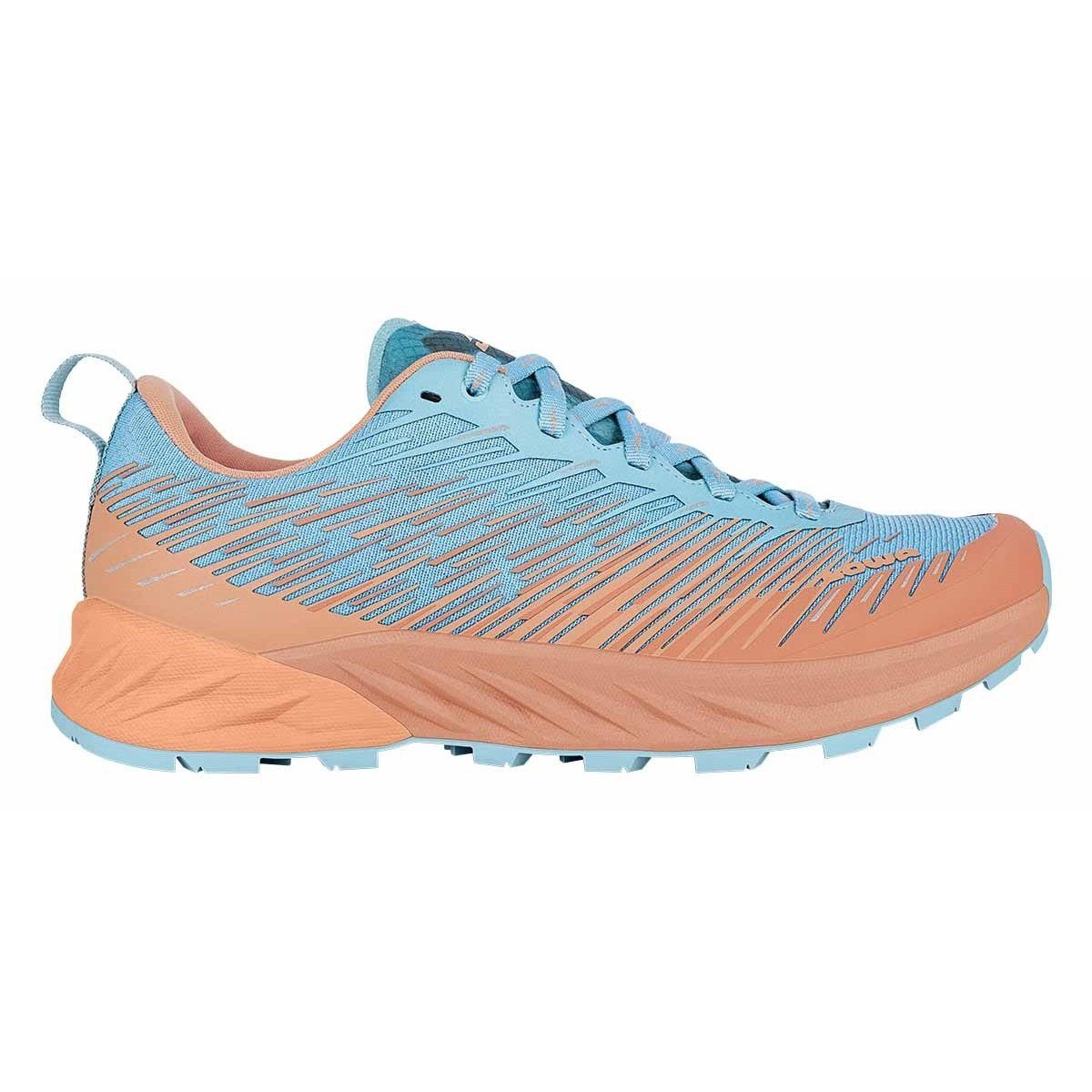 Lowa Amplux (Synthetik, Leichtigkeit) orange/arktisblau Damen Laufschuh