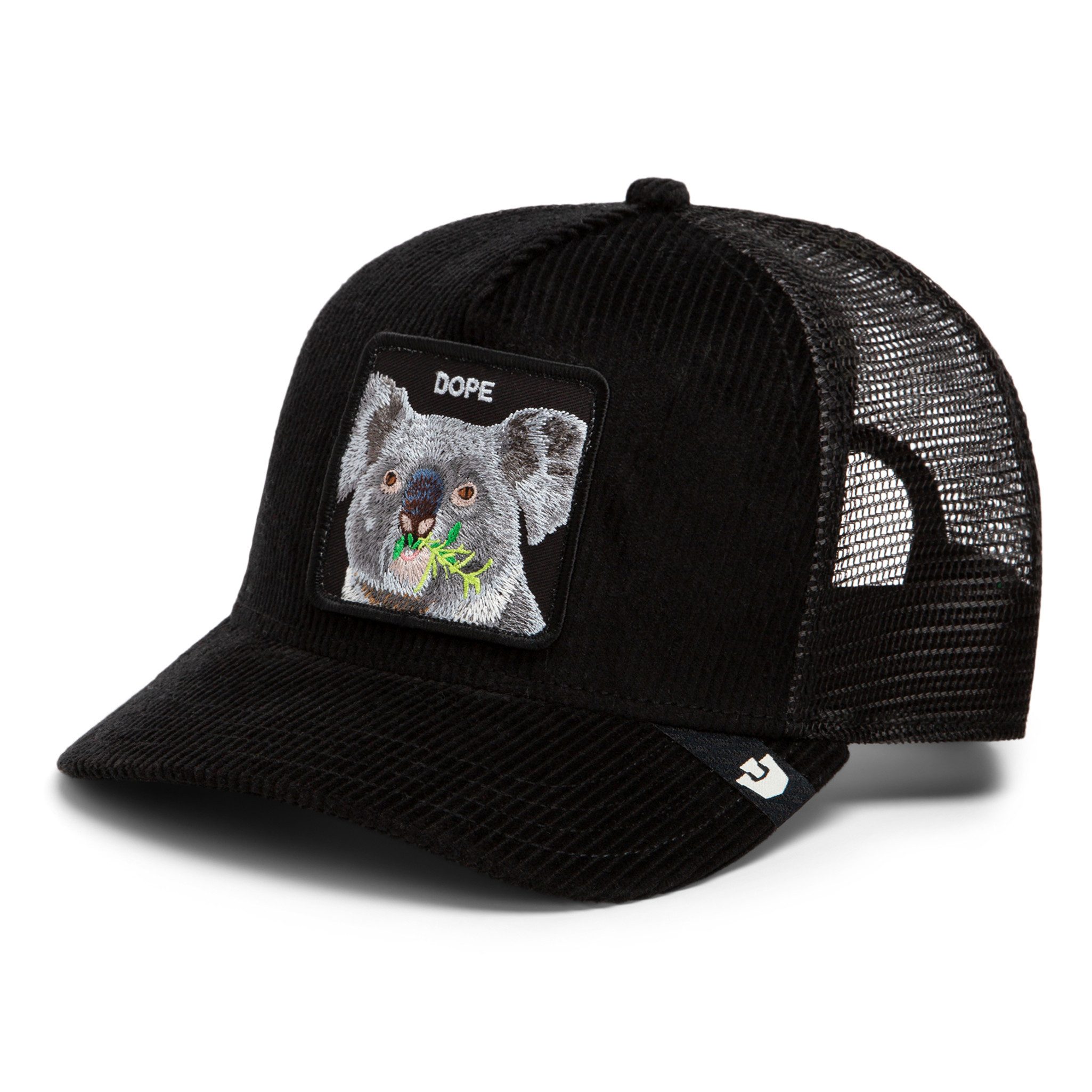GOORIN Bros. Trucker Cap Goorin Bros. OG Trucker Cap Core Mesh Corduroy Dope Void (Basecap, Basecap, Meshcap, Trucker Kappe)