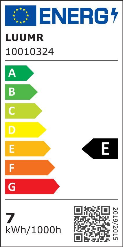Energieeffizienzklasse: 