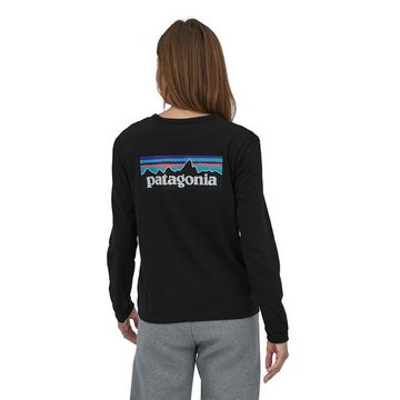 Patagonia Langarmshirt Patagonia Damen Langarmshirt P-6 Logo Responsibili-Tee
