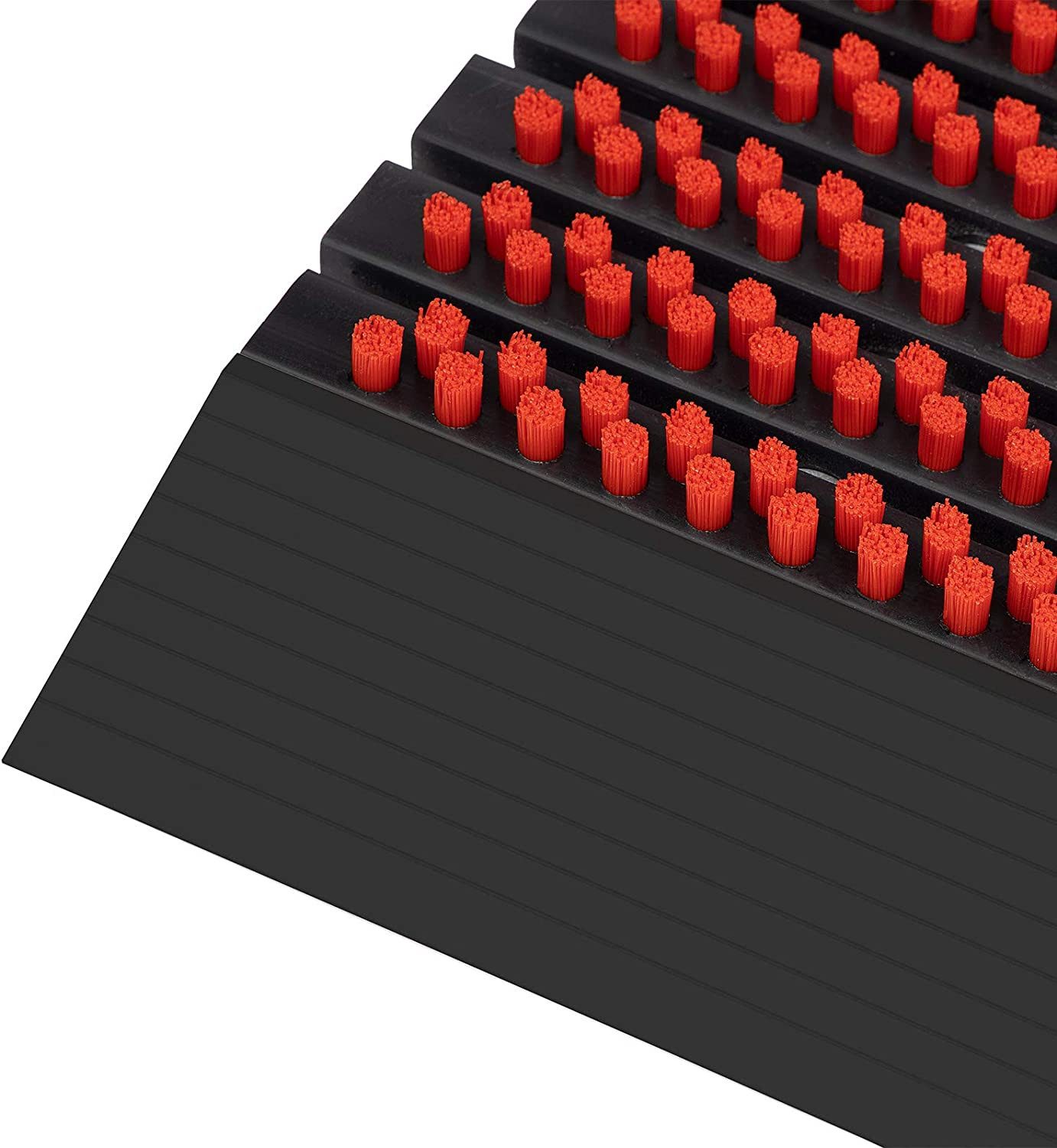 Floordirekt Fußmatte Power Brush, 4 Farben & 3 Größen, Eingangsmatte, Sauberlaufmatte, rechteckig, Höhe: 23 mm
