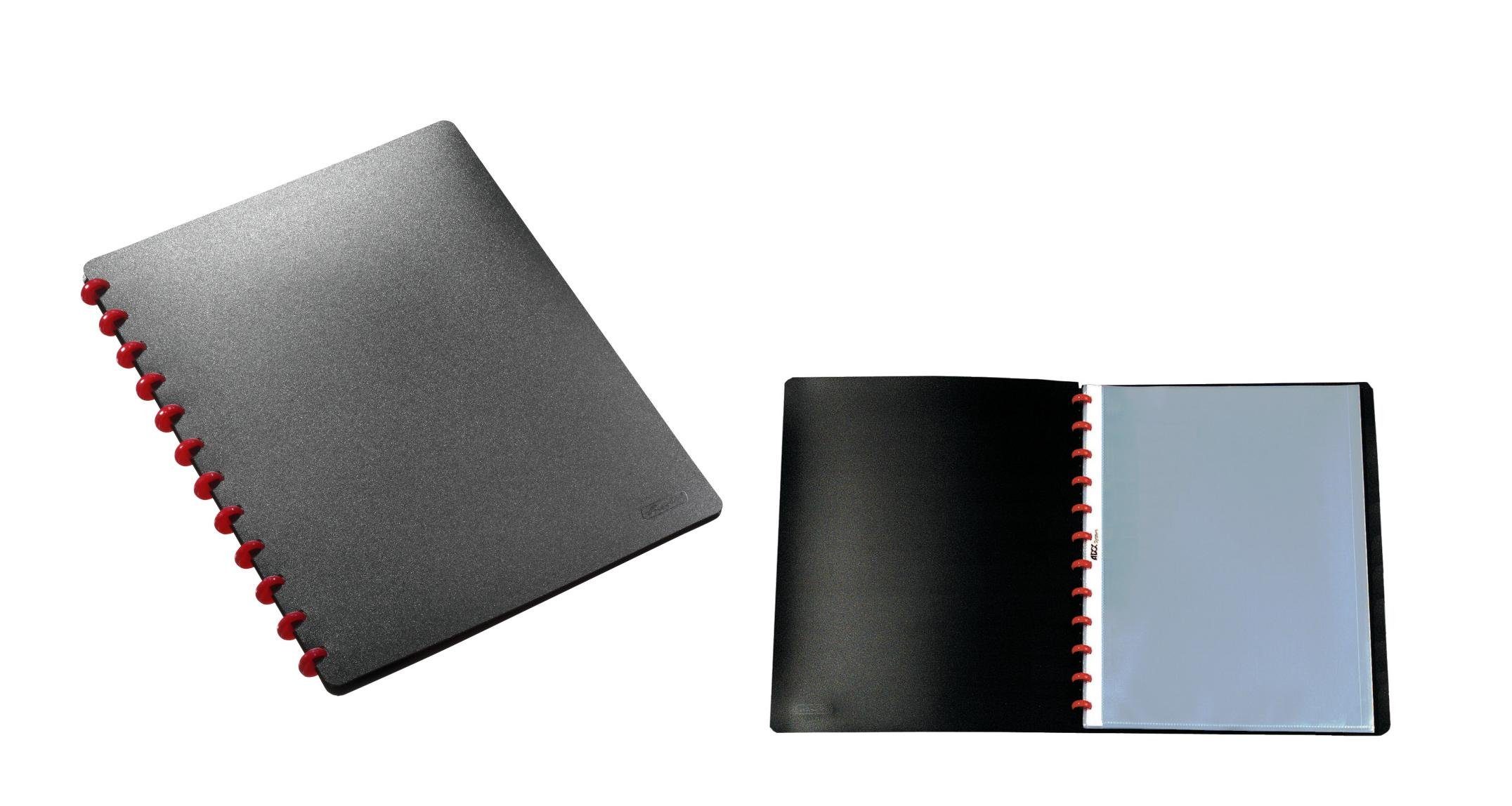 Prospekthülle Herlitz Präsentationsmappe "Easy Fix" / Farbe schwarz