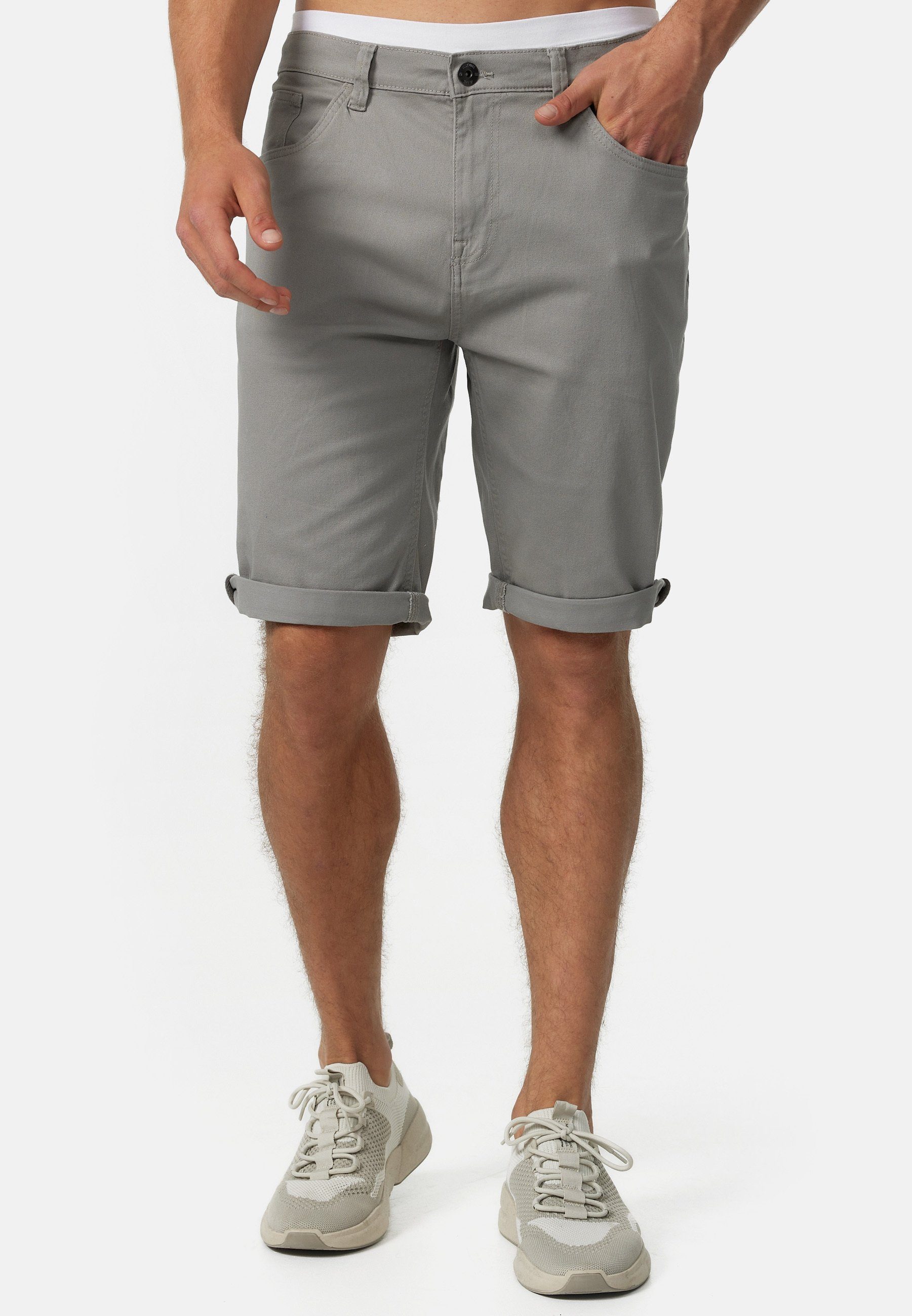 Indicode Jeansshorts Herren Villeurbanne Jeans Shorts Herrenshorts aus elas günstig online kaufen