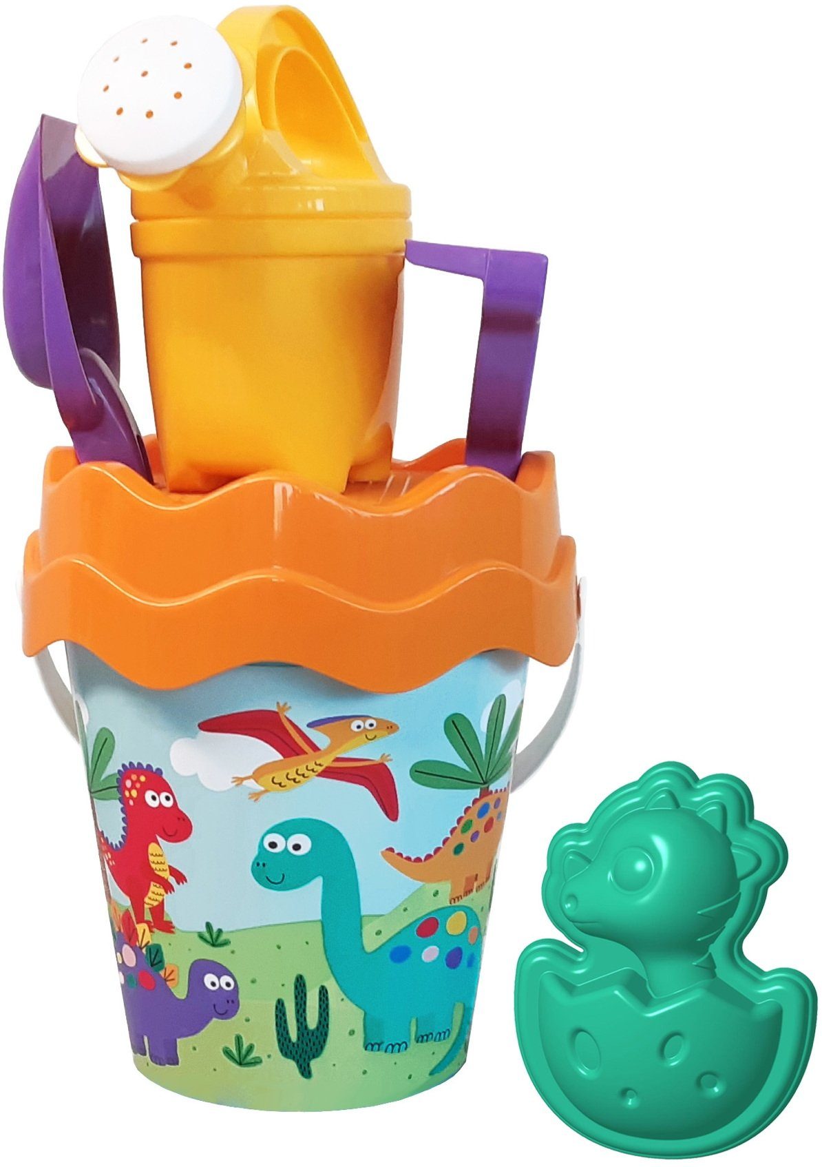 SIMBA Sandeimer Outdoor Spielzeug Sand & Strand Eimergarnitur Dino 107114604