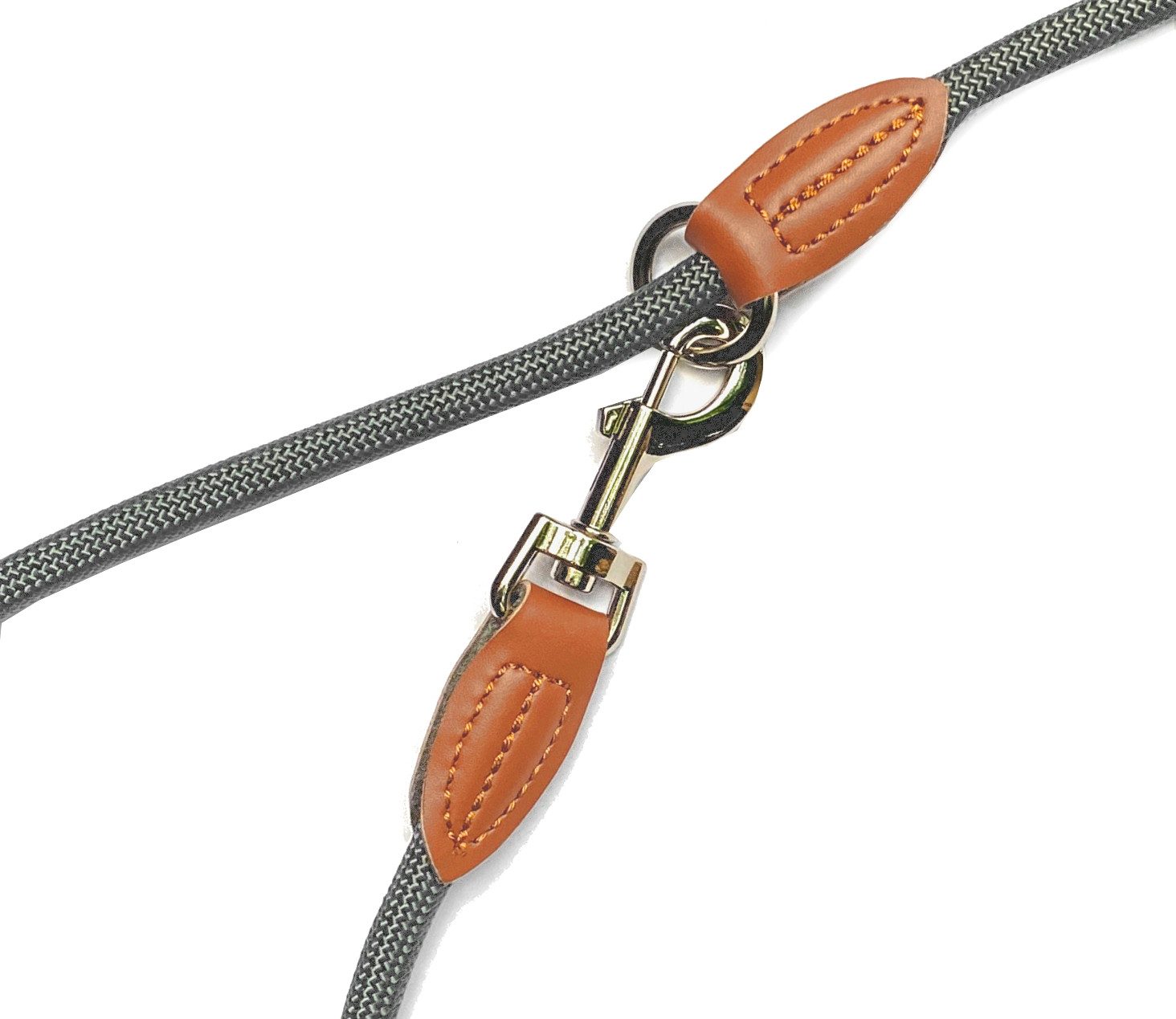 Leisegrün Hundeleine Hundeleine für kleine Hunde, Hundeleine 3m, 3-fach verstellbar, Nylon