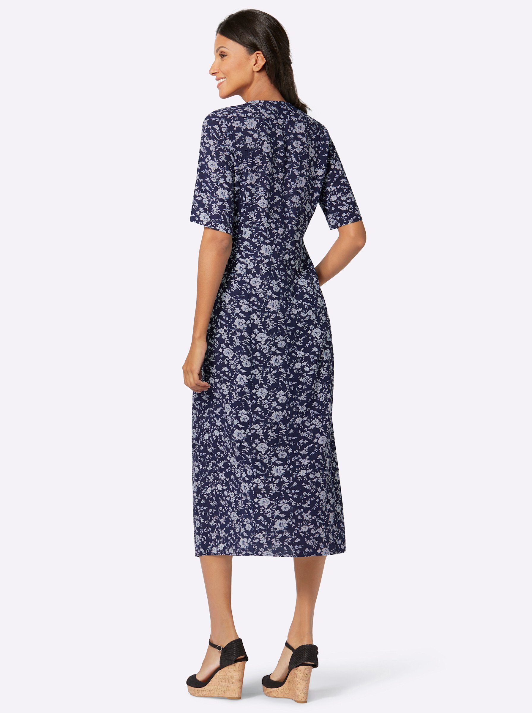 Sieh an! Etuikleid Druck-Kleid günstig online kaufen