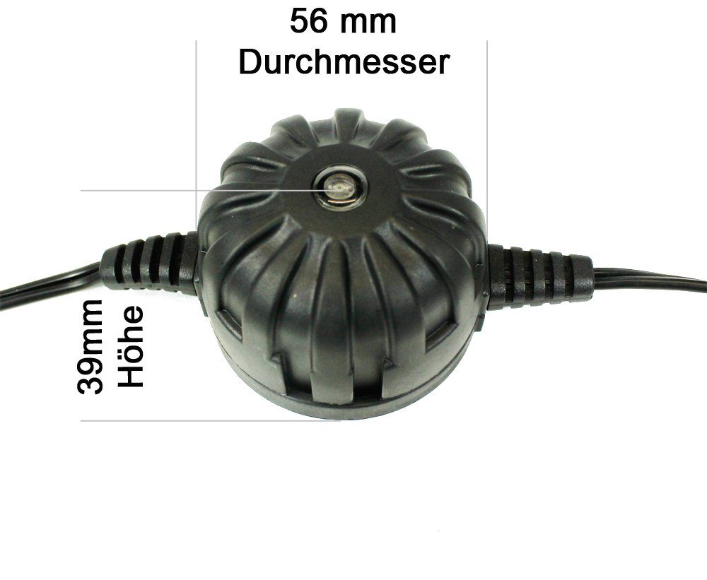 Arnusa Lichtsensor 12V Dämmerungssensor für Gartenbeleuchtung, (Plug and Play), auch für Springbrunnenbeleuchtung