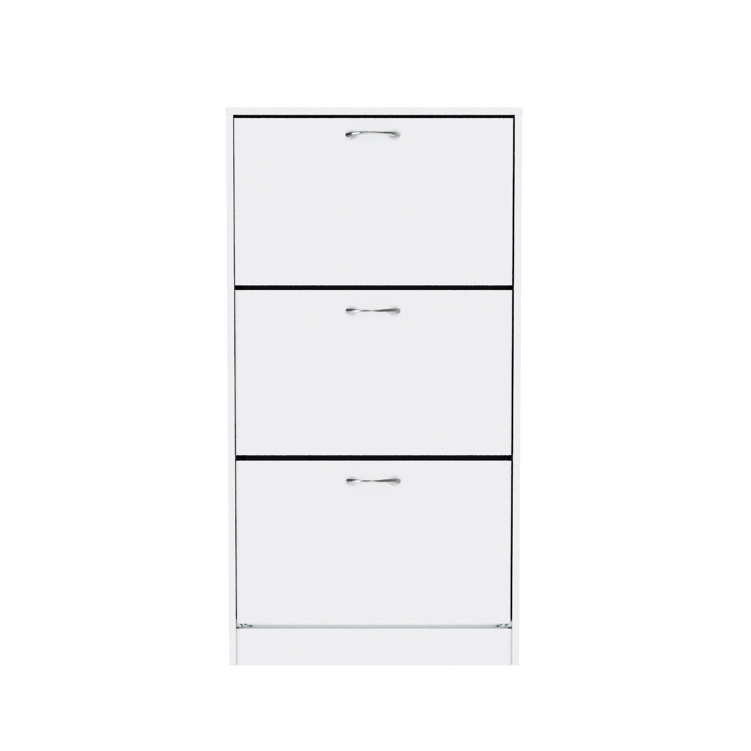 SONNI Schuhschrank Schuhkipper, Schuhregal, Schuhaufbewahrung mit 3 Fächer