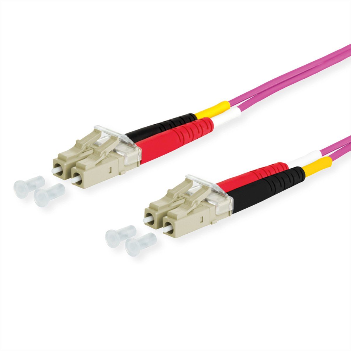 OpDAT Patchkabel LC-D/LC-D OM4 Glasfaserkabel