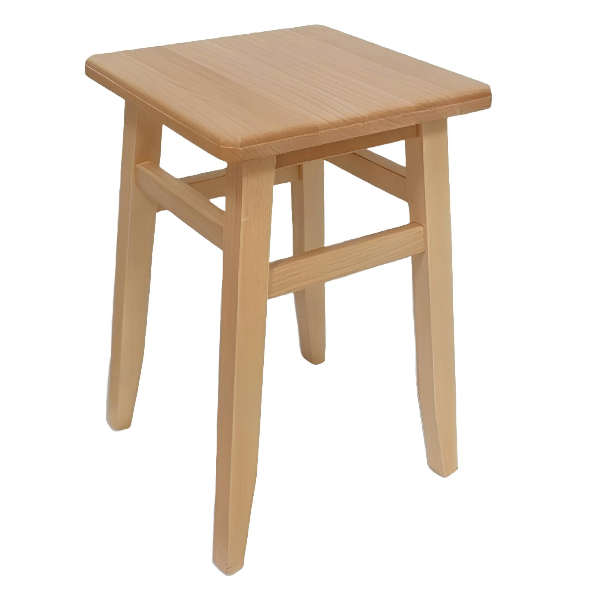 Xlmoebel Hocker Massivholz Sitzhocker mit modernem Design für Küche und Esszimmer (1 St., Hocker), Hergestellt in Europa