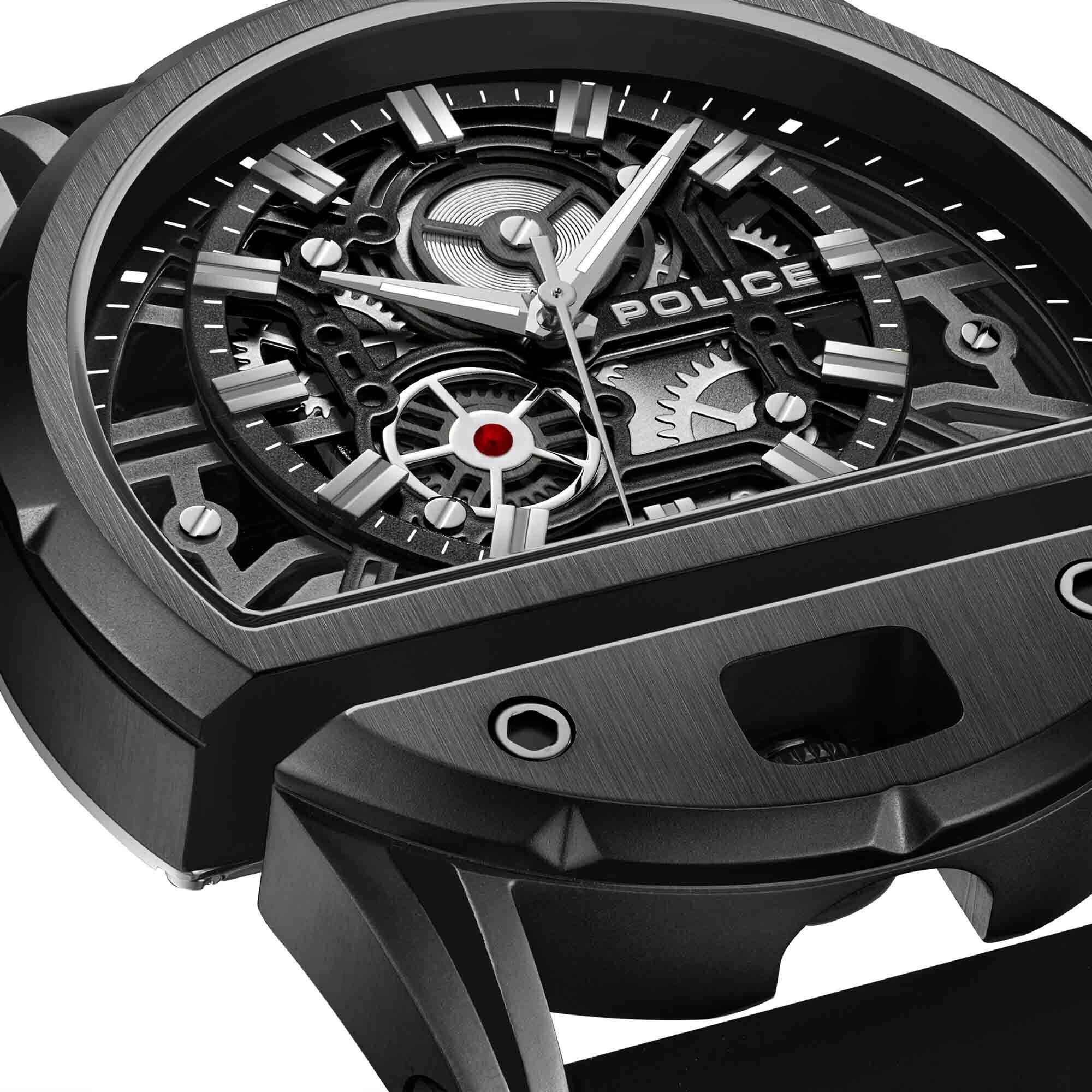 Police Quarzuhr Quarzuhr Herrenuhr 46 mm Quarz Herren