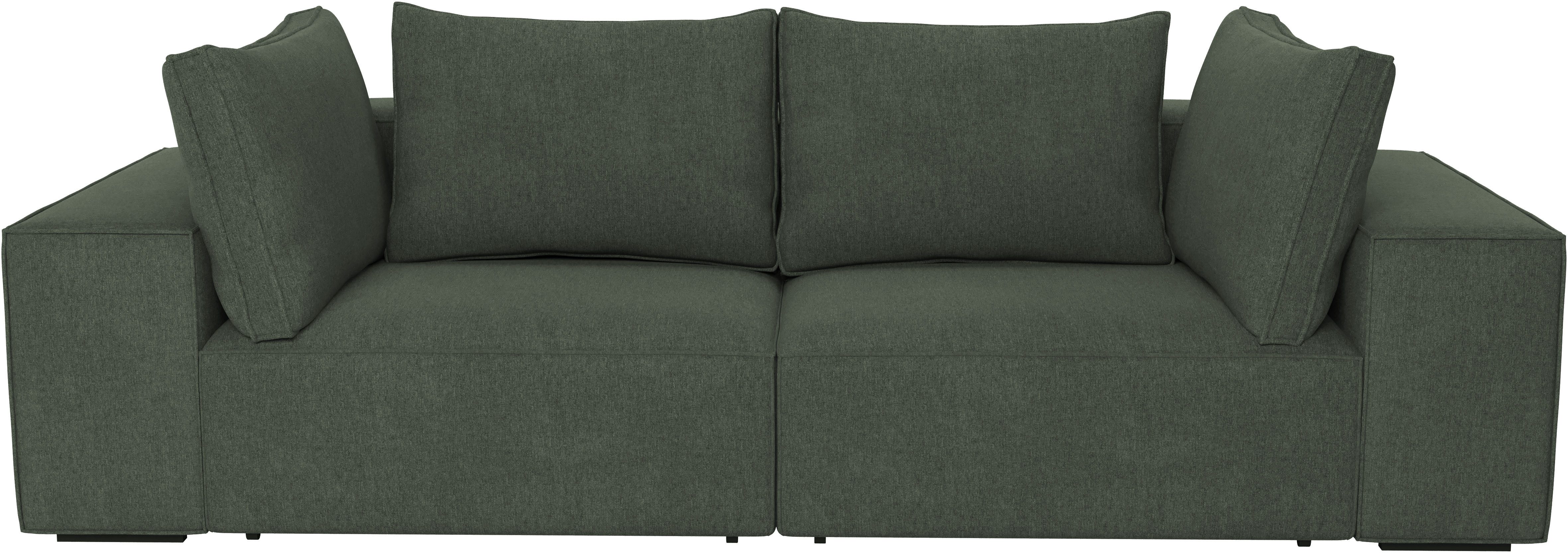 Trends by HG Big-Sofa CONOR, 2 Teile, Schlaffunktion + Bettkasten