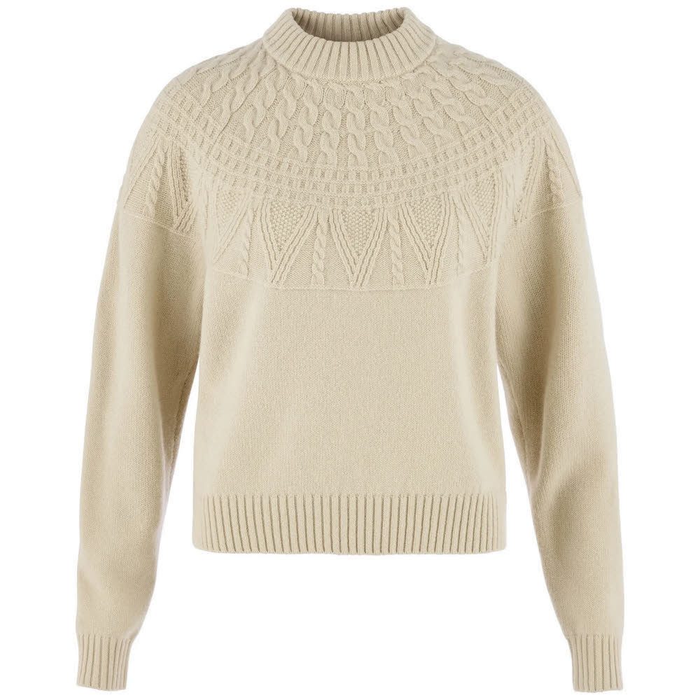 Fjällräven Longpullover oevik Solid Jacquard Knit W