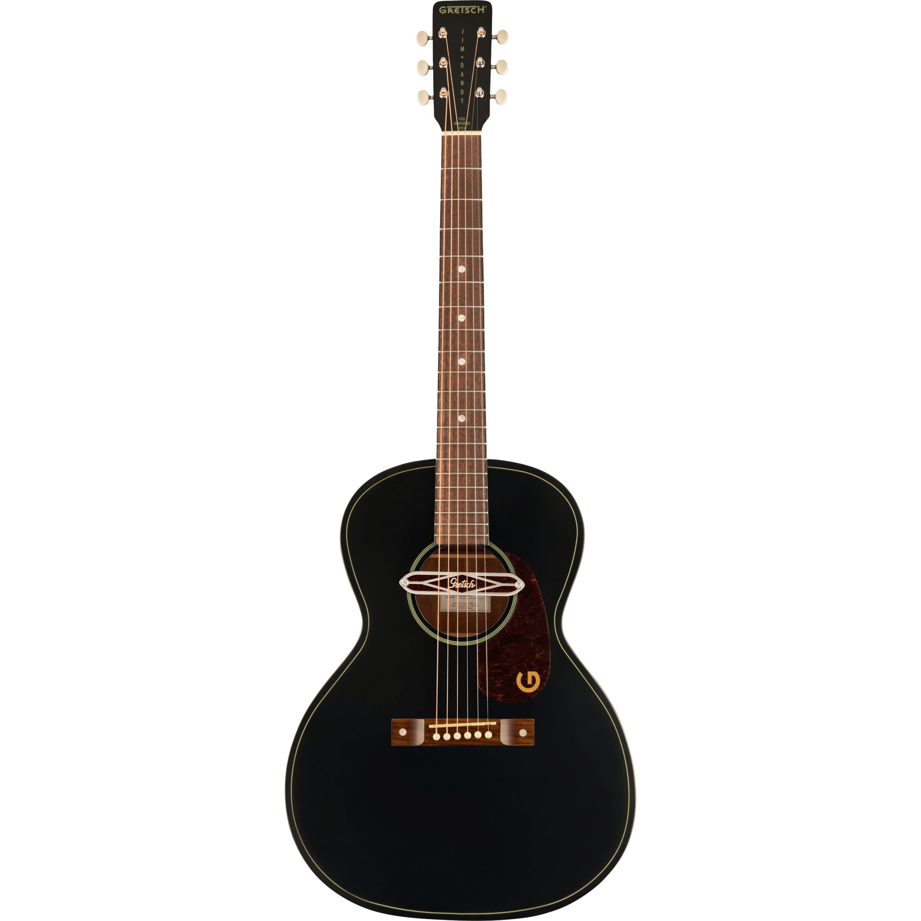 Gretsch Westerngitarre, Westerngitarren, 000/OM Gitarren, JD Concert Delto TSPG BLKT - Westerngitarre