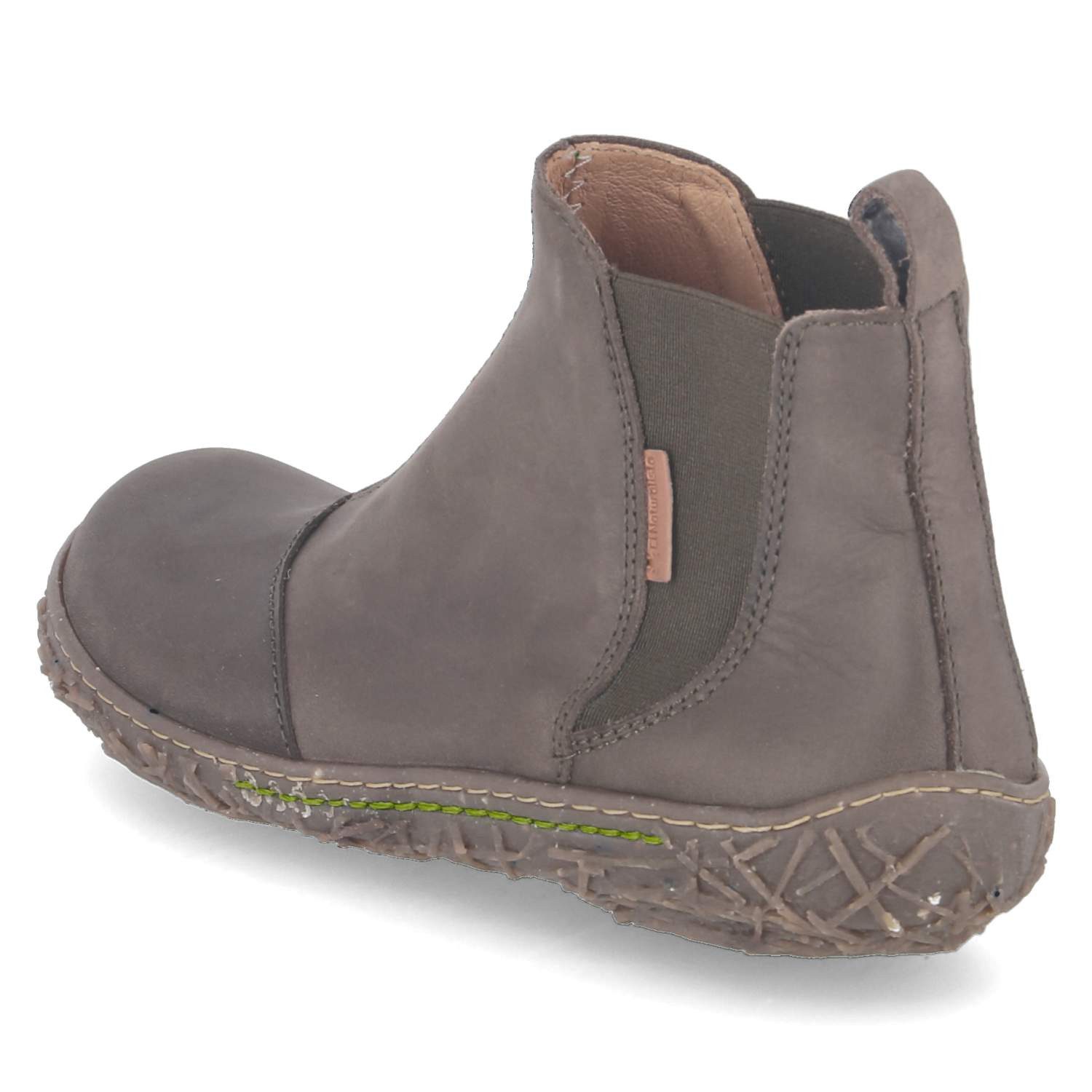 El Naturalista El Naturalista N786 kaki nido Damen Leder khaki Schlupfstiefel