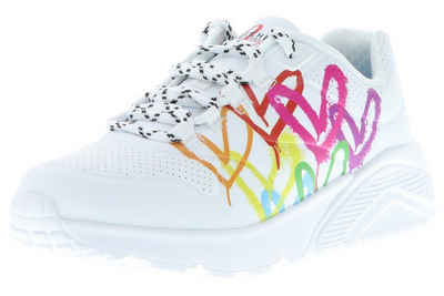 Skechers 314061L/WMLT Uno Lite-Love Brights White/Multi Sneaker