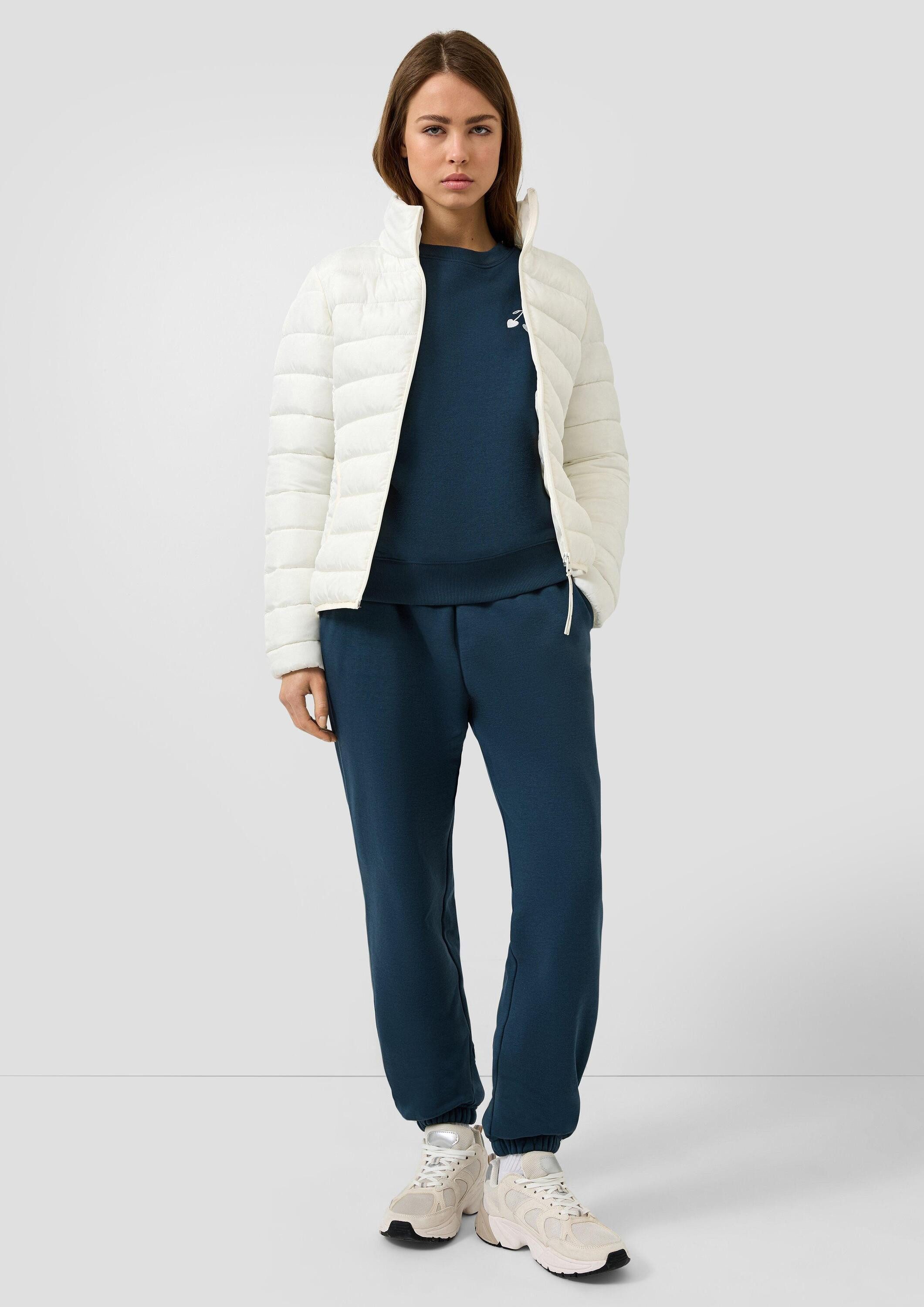 QS Winterjacke Outdoor-Jacke Steppjacke mit Stehkragen