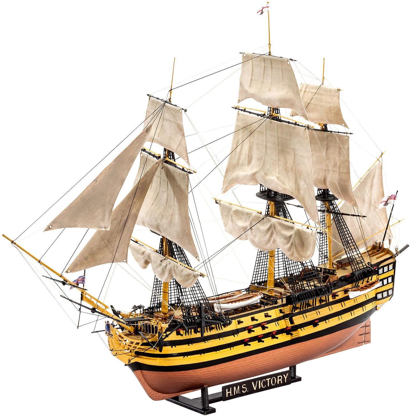 Revell® Modellbausatz HMS Victory, Battle of Trafalgar, Maßstab 1:225, Made in Europe