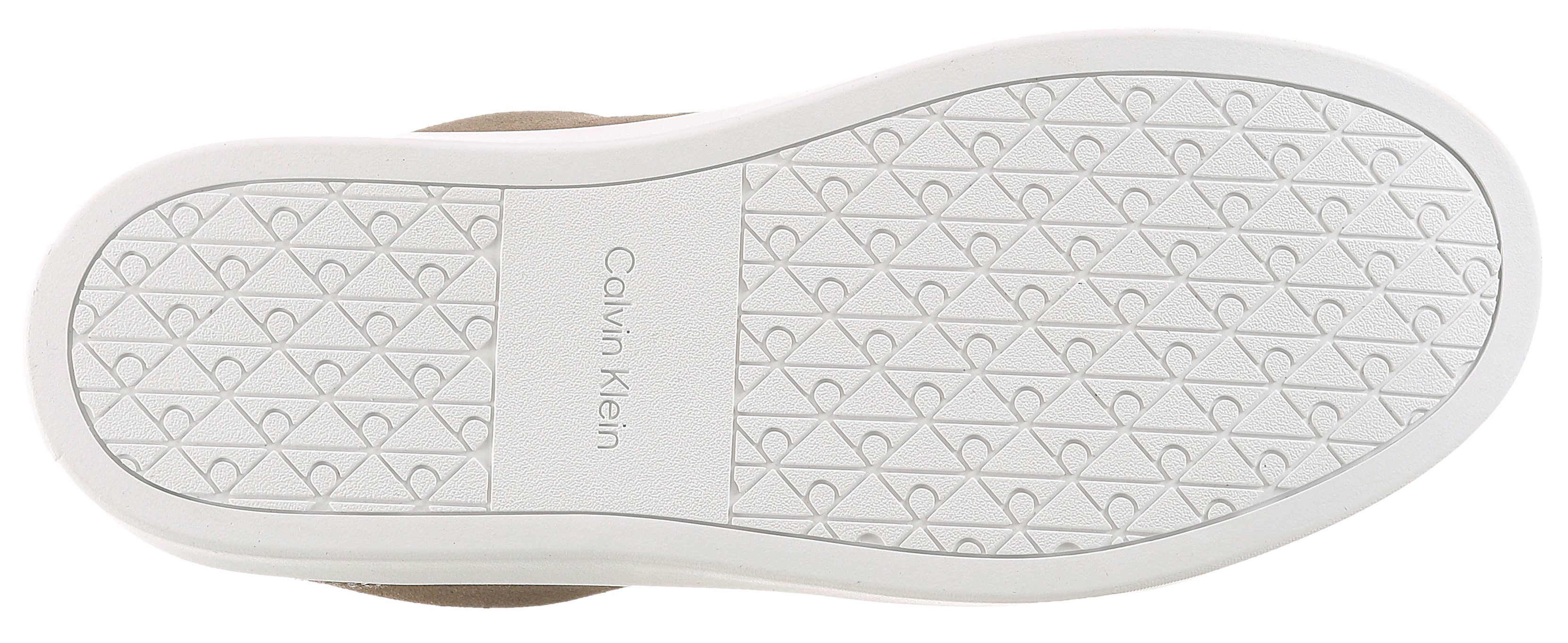 Calvin Klein Jeans CLASSIC CUPSOLE LACEUP SU Sneaker Schnürschuh, Halbschuh, Freizeitsneaker mit seitlichem CK-Logo