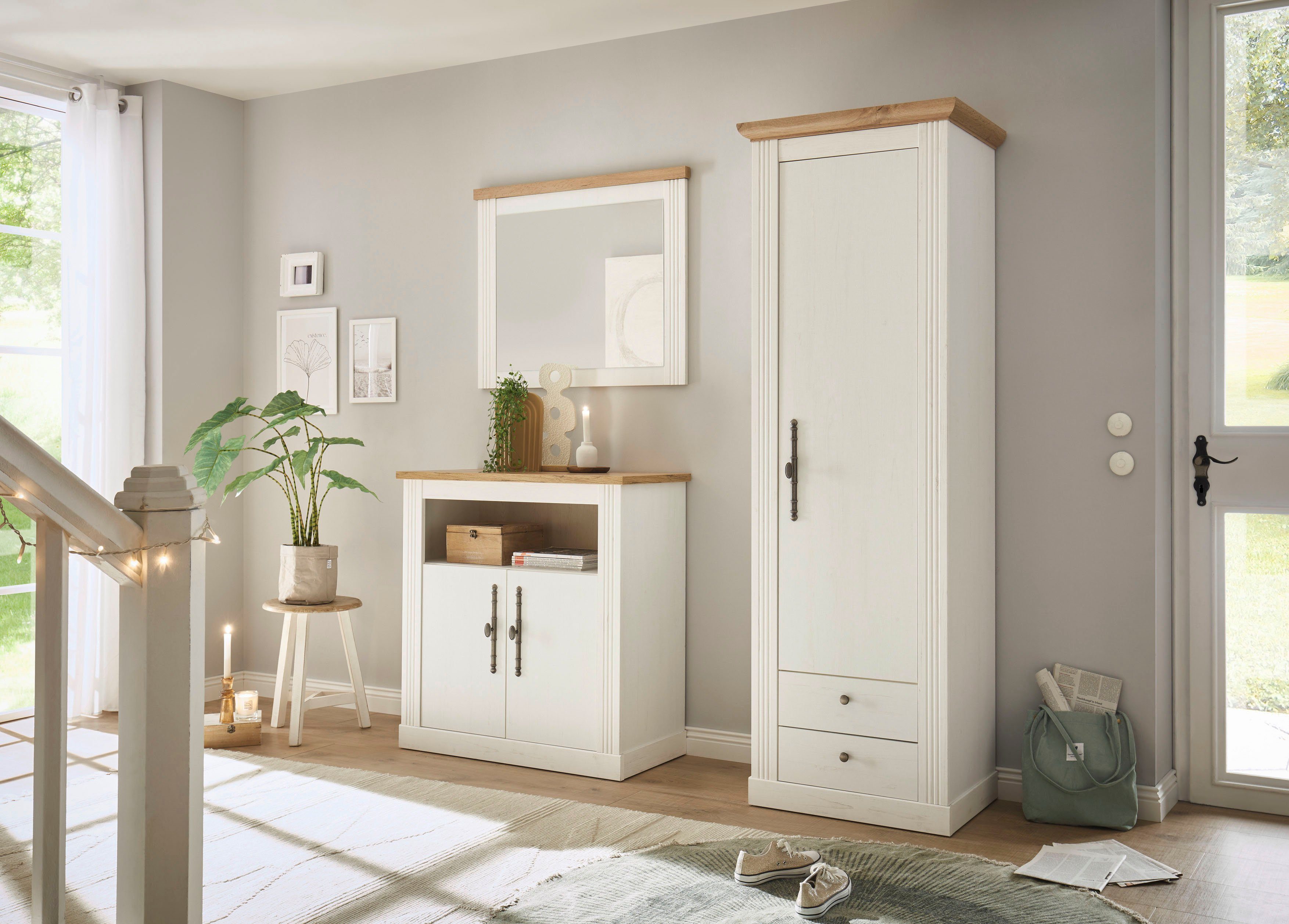 OTTO home Schuhschrank WESTMINSTER (Höhe ca. 203 cm) im romantischen Landhausstil – Bild 2 von 5