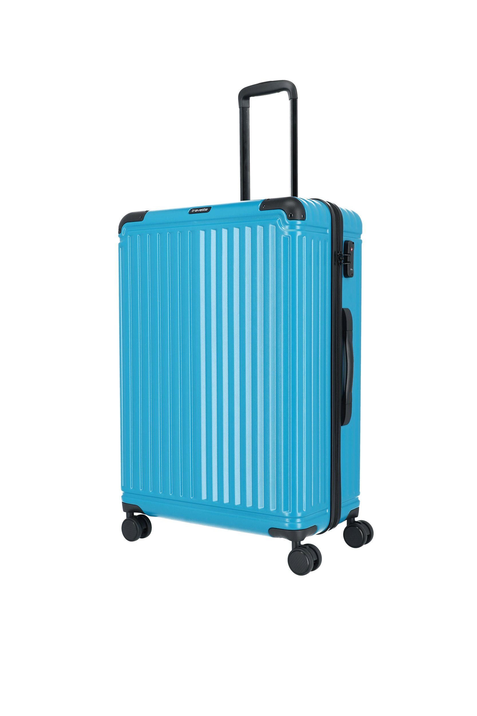 Travelite Kofferset 4-delig zachte schaal 4 wielen, leisteen (grijs