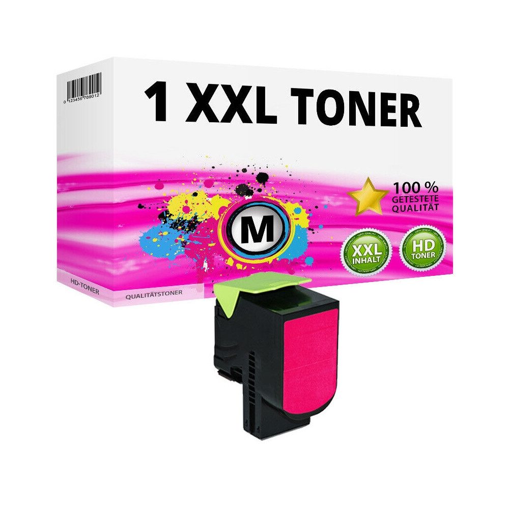 Lexmark Lexmark C232HM0 Rückgabe Toner in Magenta. Farblaserdrucker, (Kompatibel)