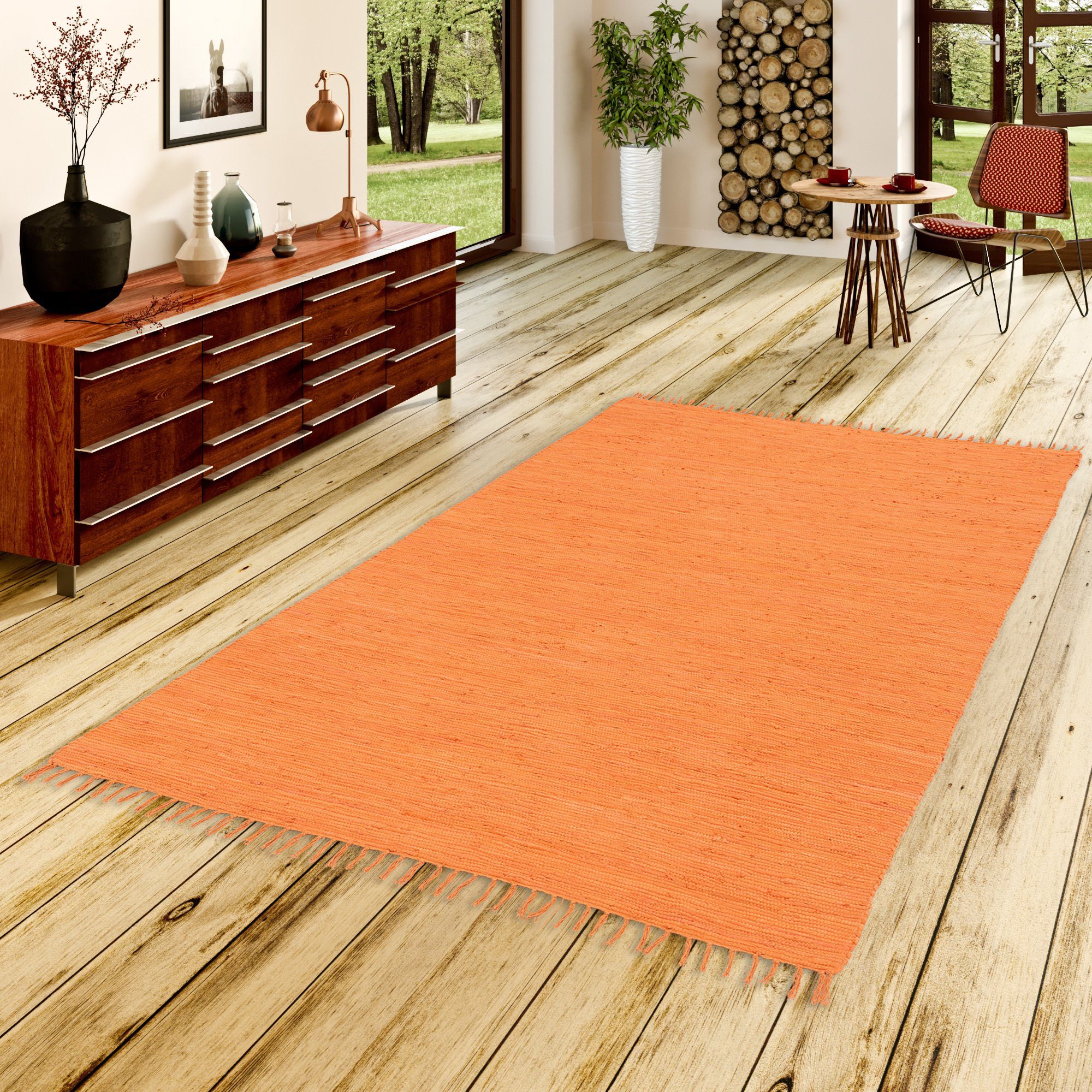 Pergamon Designteppich Baumwolle Natur Teppich Jolly günstig online kaufen